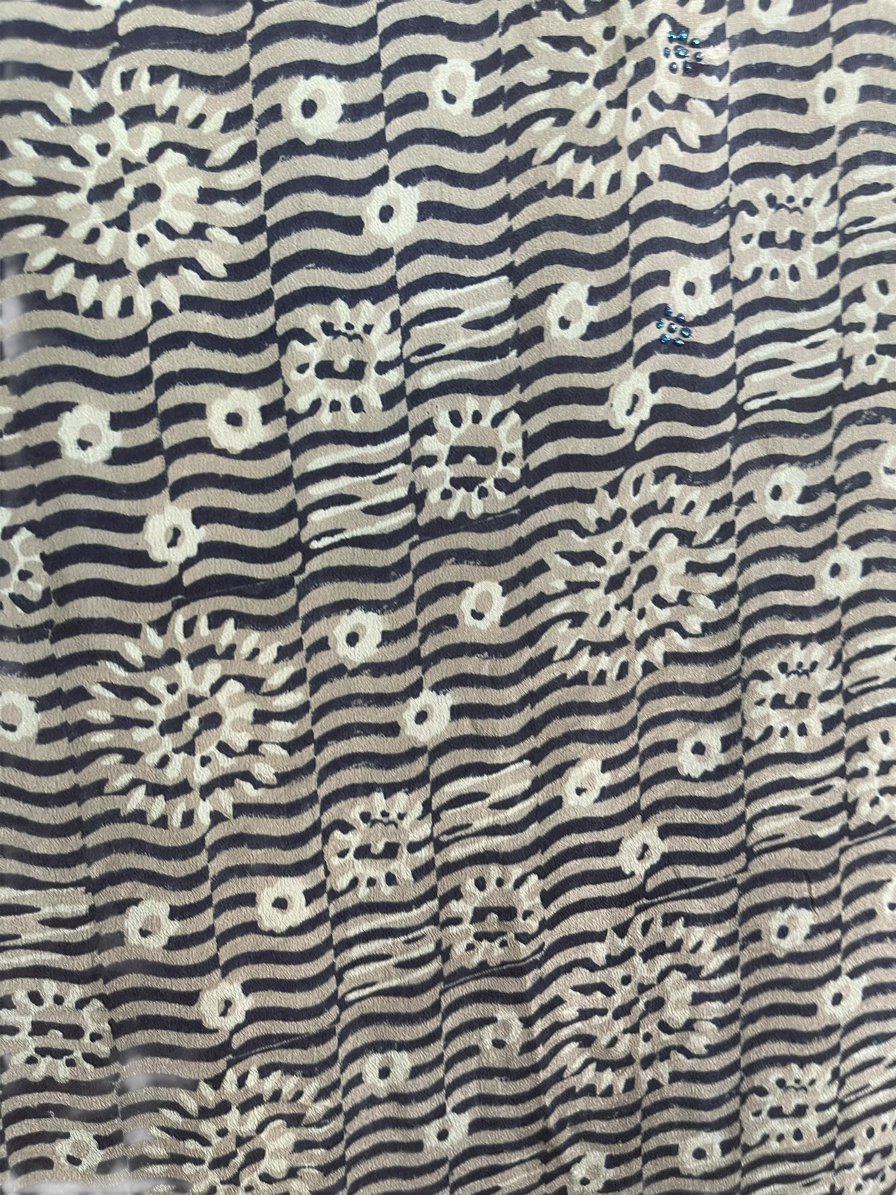 PRC7866 Avatar Pure Silk Short Kaftan Tunic with Slits