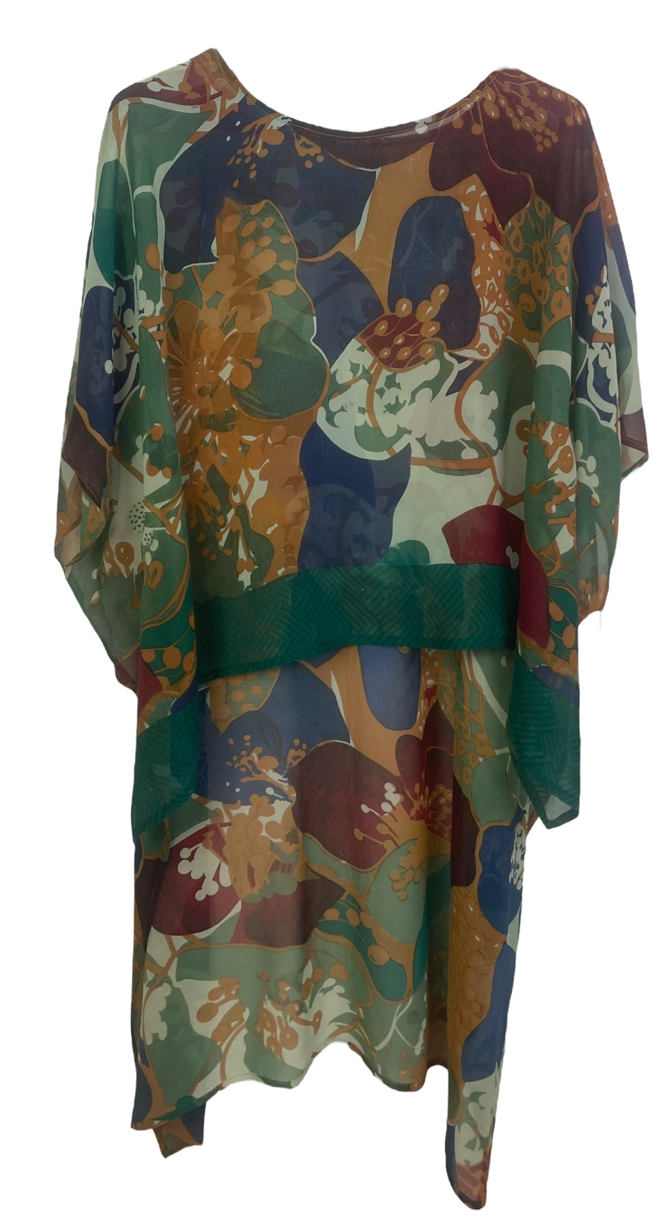 PRG7872 Sheer Avatar Pure Silk Hi Lo Top