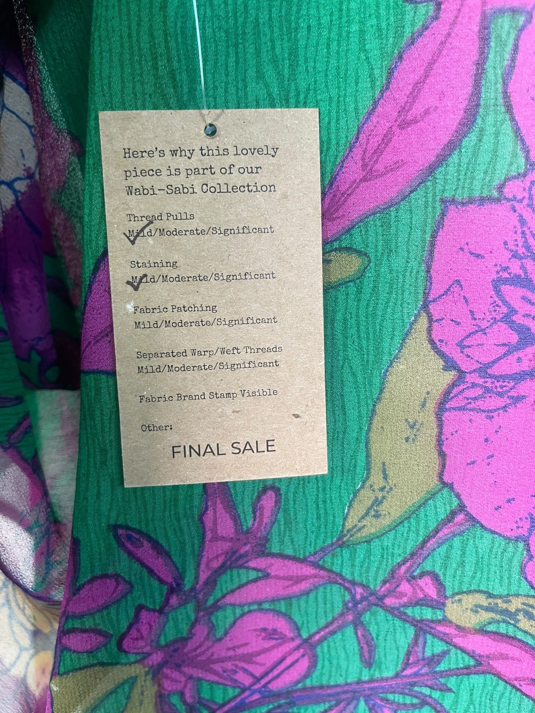 PRG8412 Sheer Wabi Sabi Pure Silk Versatile Vest