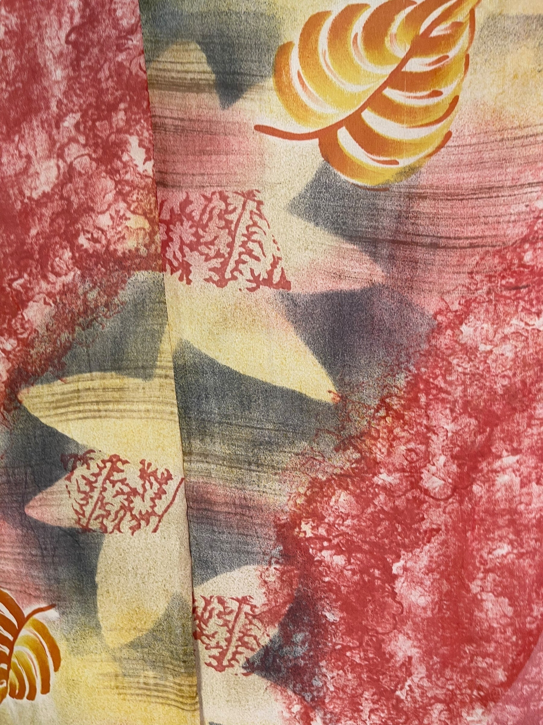 PRG7258 Sheer Avatar Pure Silk Waterfall Top