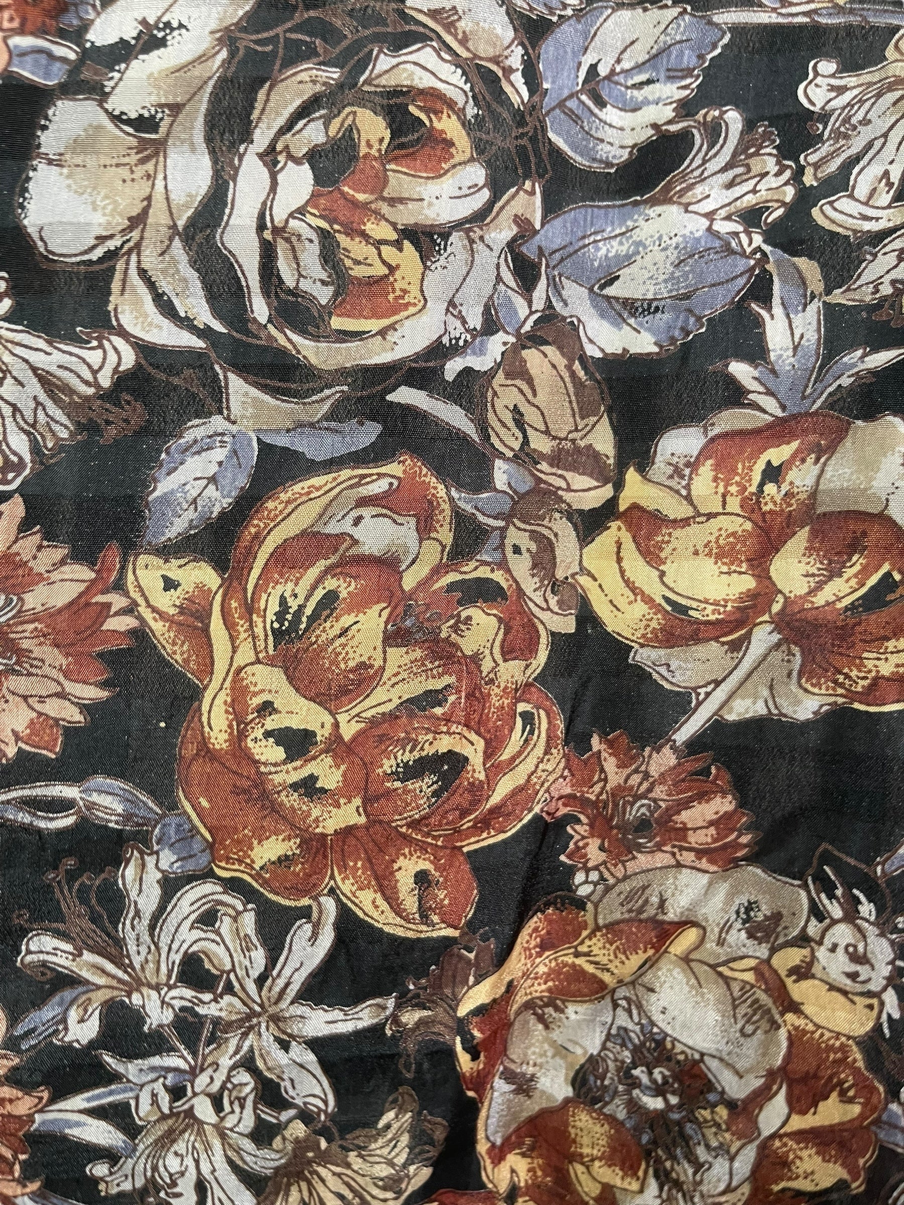 PRC7776 Avatar Pure Silk Midi Length Kaftan