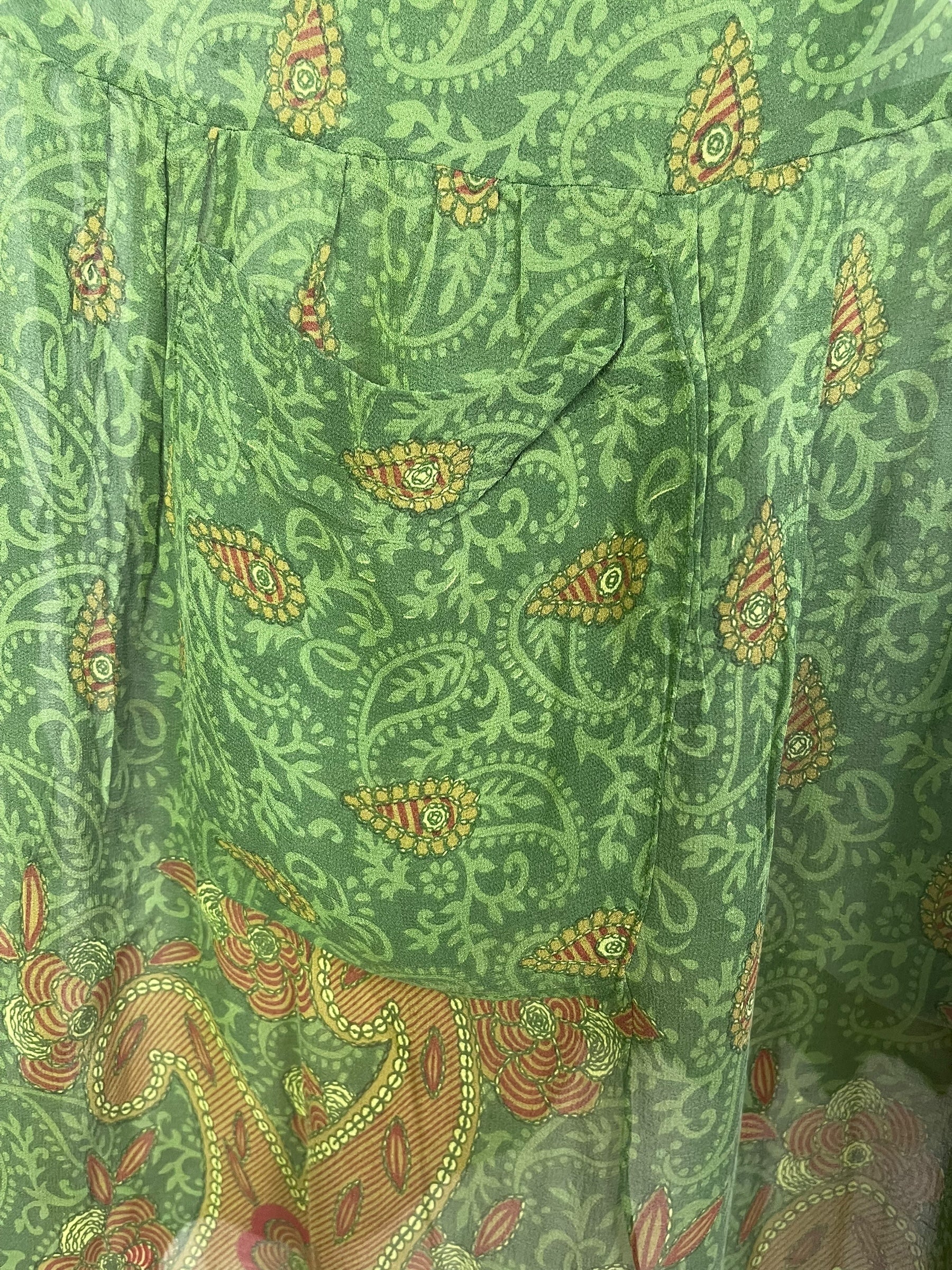 PRG7744 Sheer Avatar Pure Silk Boxy Babydoll Dress