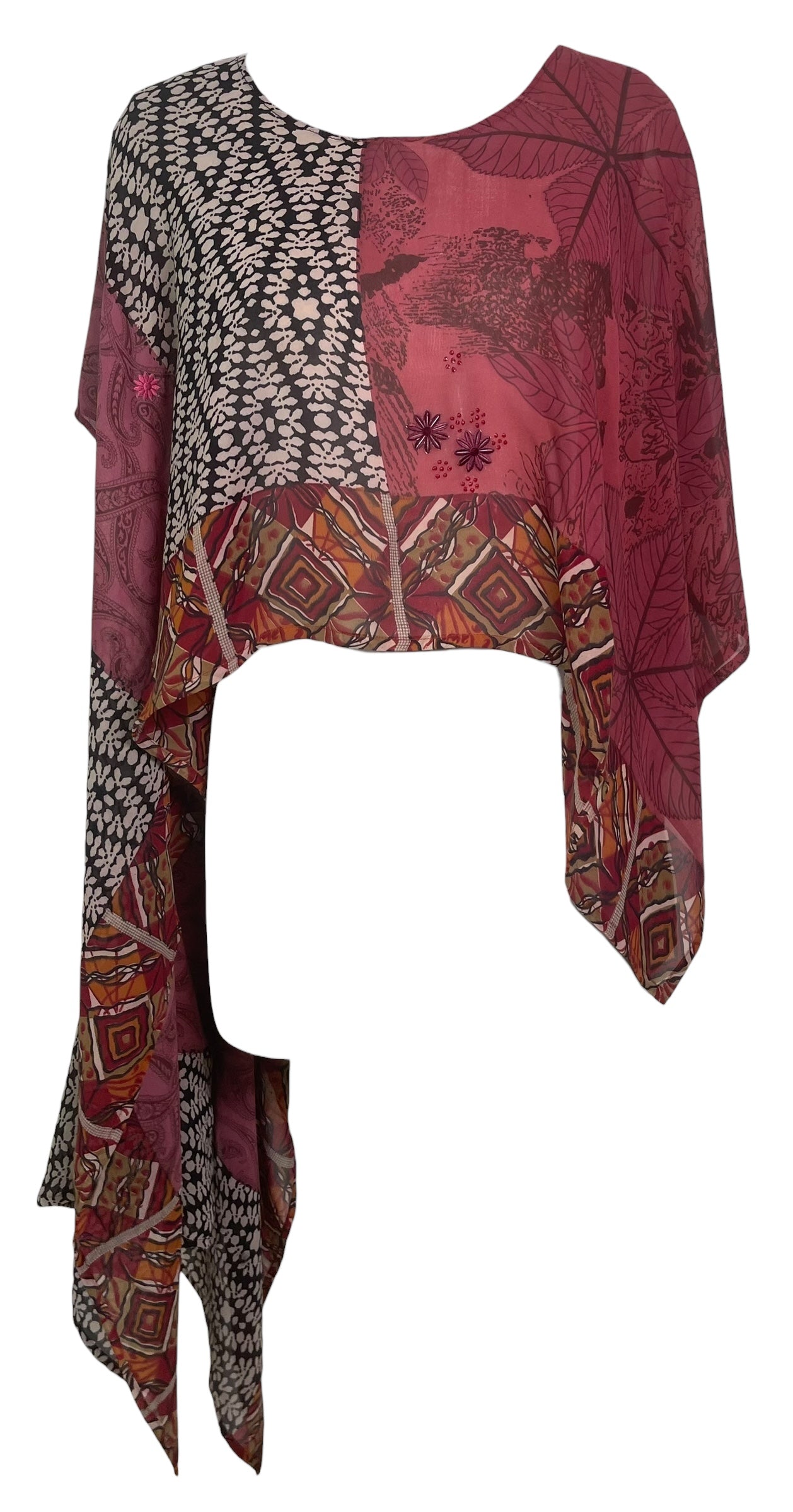 PRG8426 Sheer Avatar Pure Silk Versatile Vest