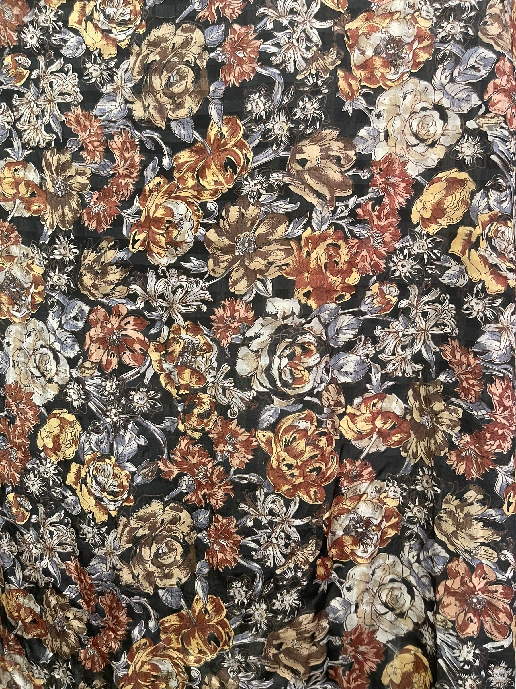 PRC7776 Avatar Pure Silk Midi Length Kaftan