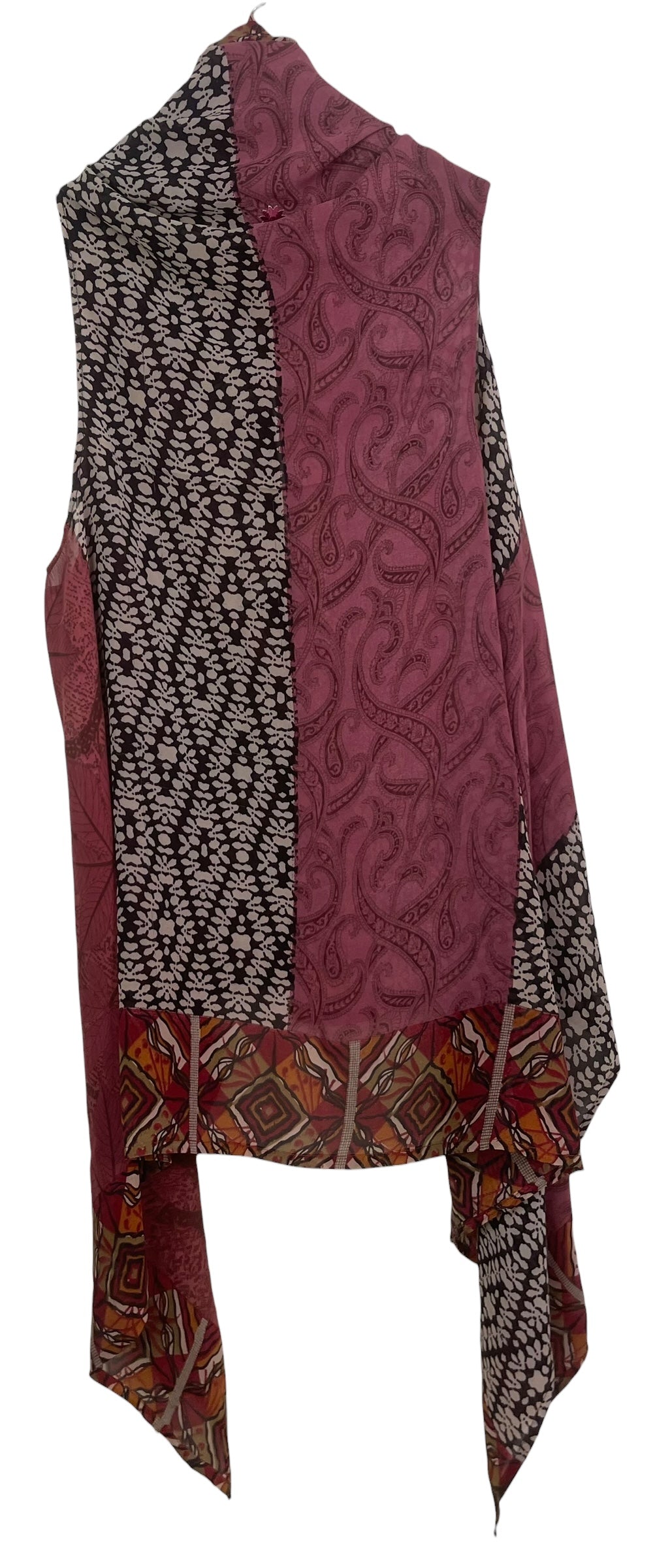 PRG8426 Sheer Avatar Pure Silk Versatile Vest