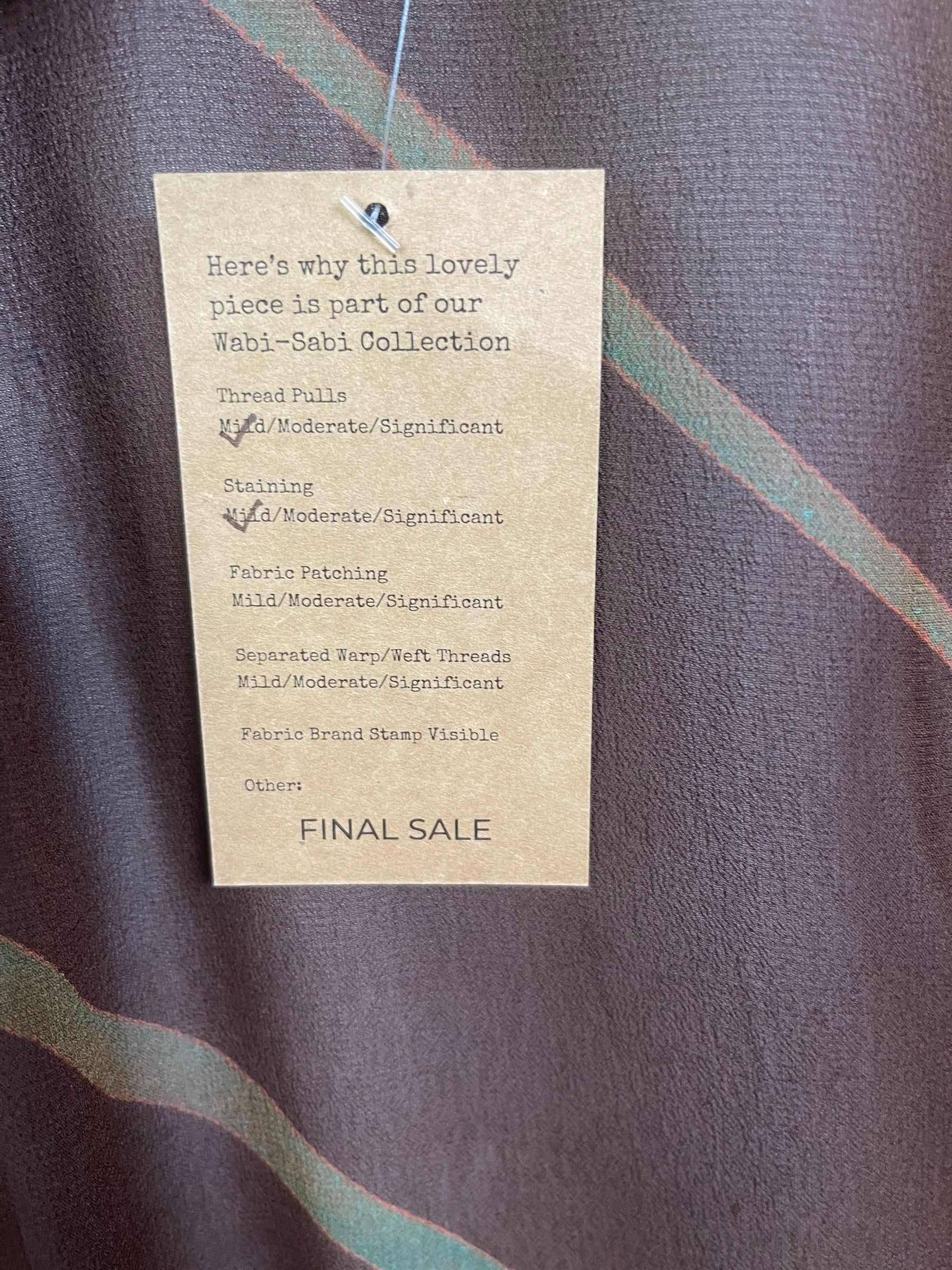 PRG8854 Sheer Wabi Sabi Pure Silk Midi Length Kaftan by 15 FEBRUARY 2026 – Handmade ethical Midi Length Kaftan from sariKNOTsari using upcycled silk. Designed in Canada for travel and slow fashion, loved from Toronto to LA to Sydney.