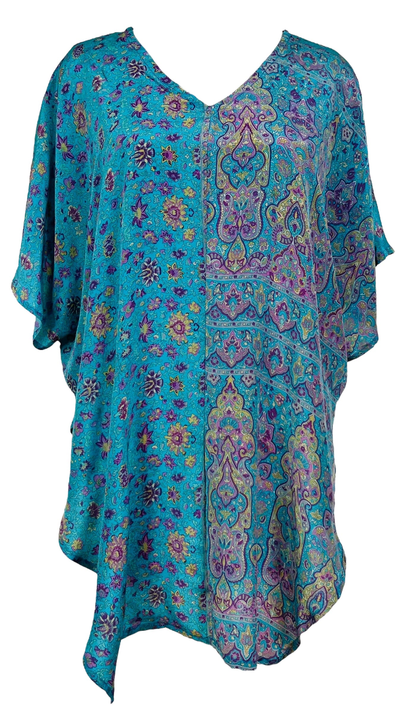 PRC7557 Avatar Pure Silk Waterfall Top