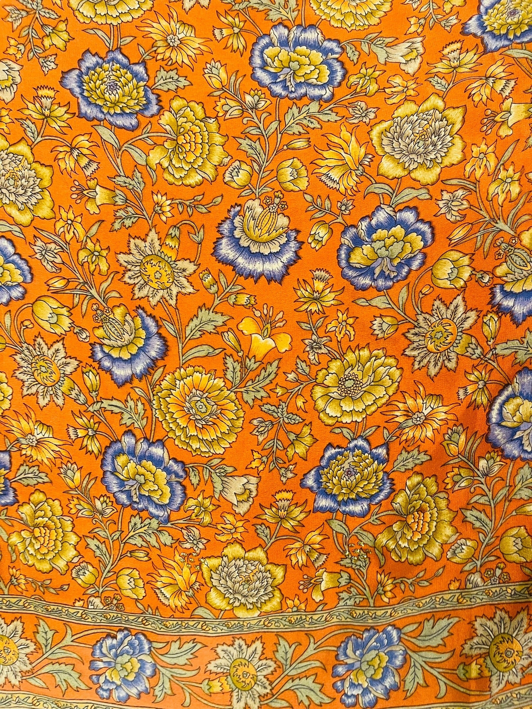 PRC7881 Avatar Pure Silk Capelet Poncho