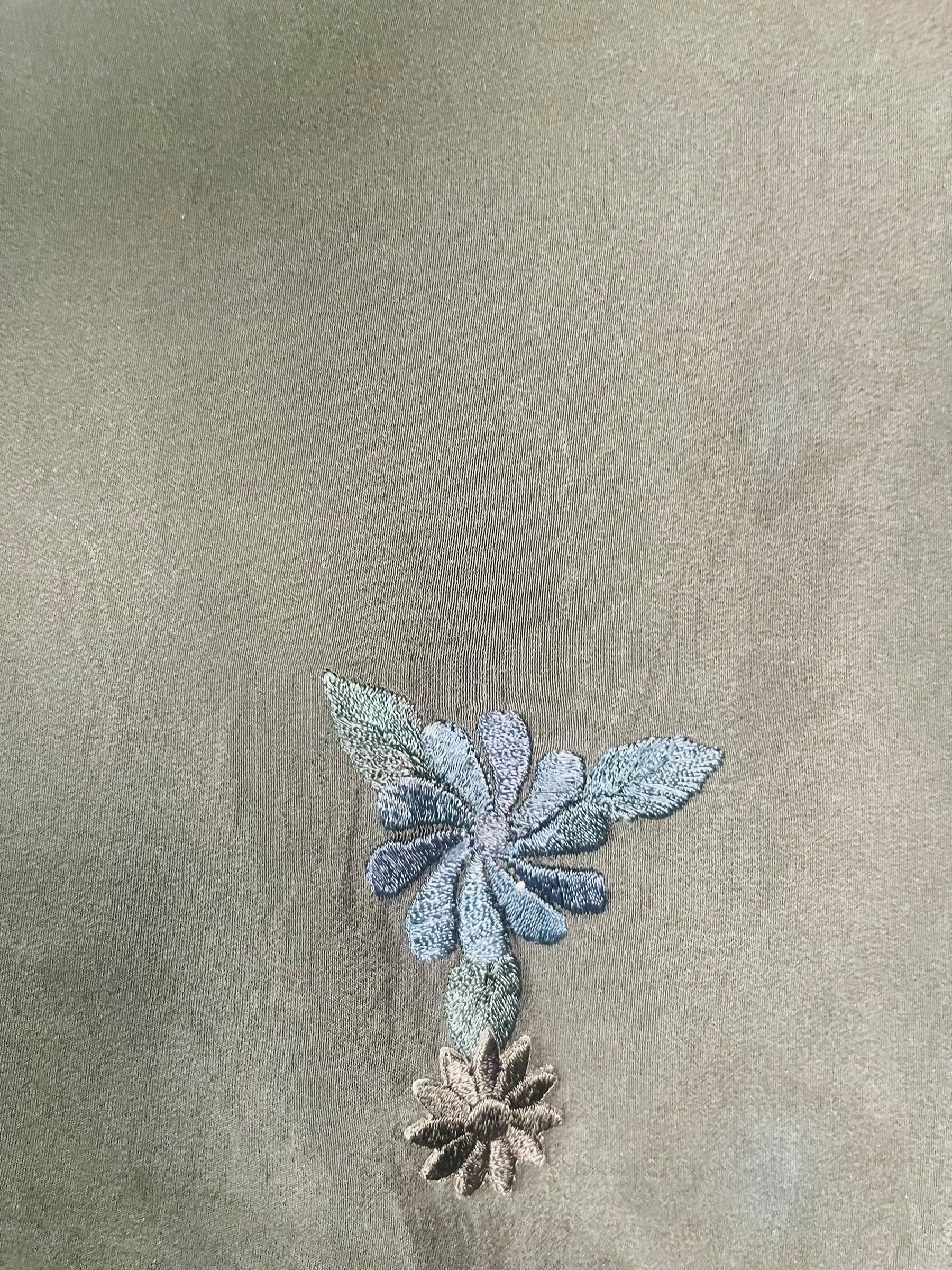 PREVIEW PRG8580 Sheer Wabi Sabi Pure Silk Short Kaftan Tunic With Slits by FEBRUARY2026 – Handmade ethical Short Kaftan from sariKNOTsari using upcycled silk. Designed in Canada for travel and slow fashion, loved from Toronto to LA to Sydney.