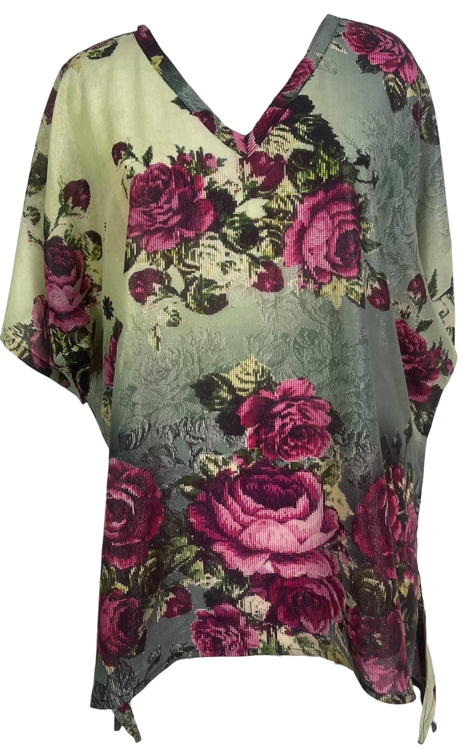 PREVIEW PRC8745 Avatar Pure Silk Long Tunic with Side Ties by MARCH2026 – Handmade ethical Side Tie Tunic from sariKNOTsari using upcycled silk. Designed in Canada for travel and slow fashion, loved from Toronto to LA to Sydney.