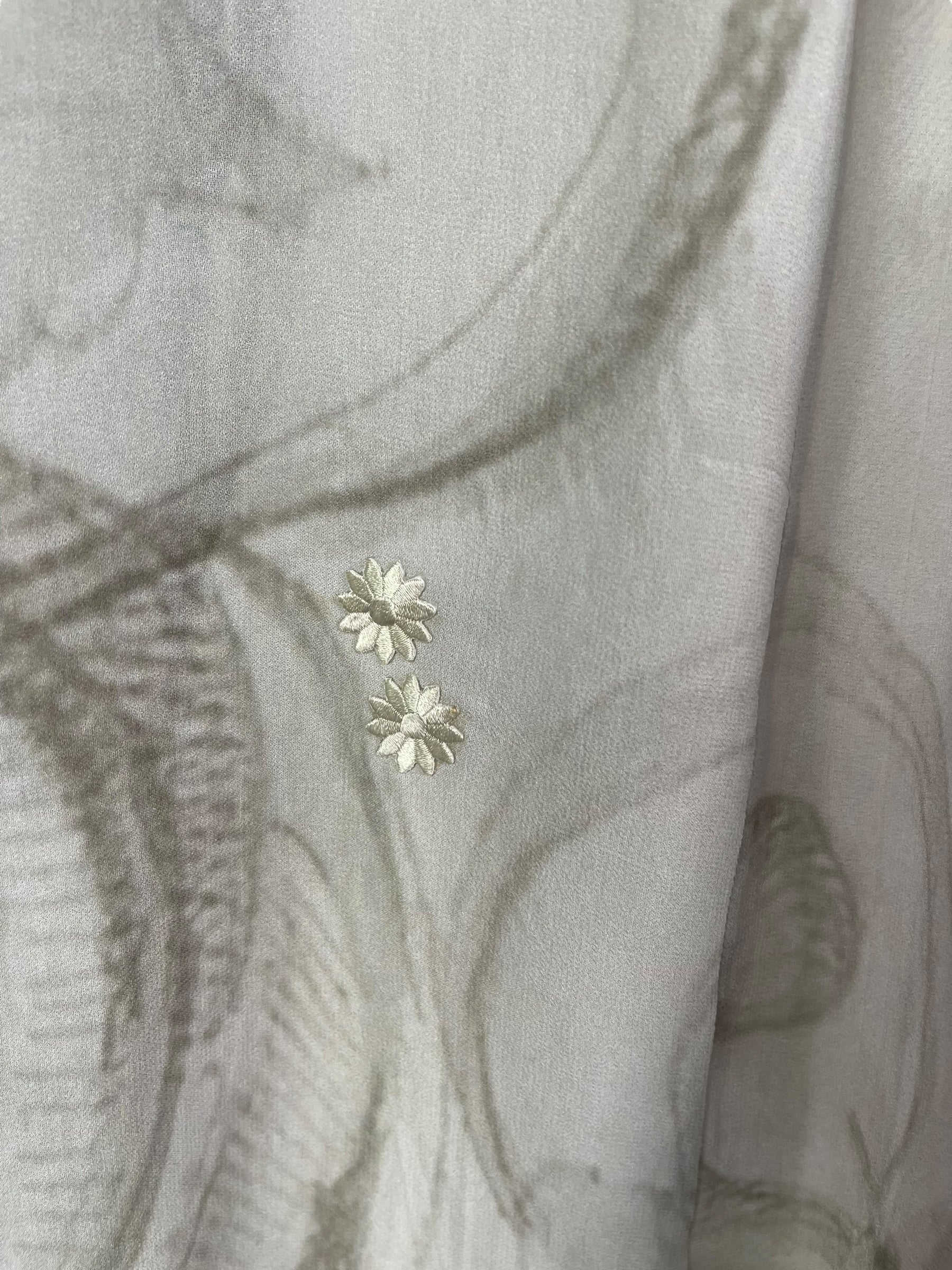 PRG7956 Sheer Avatar Pure Silk Self Pocket Tunic Dress