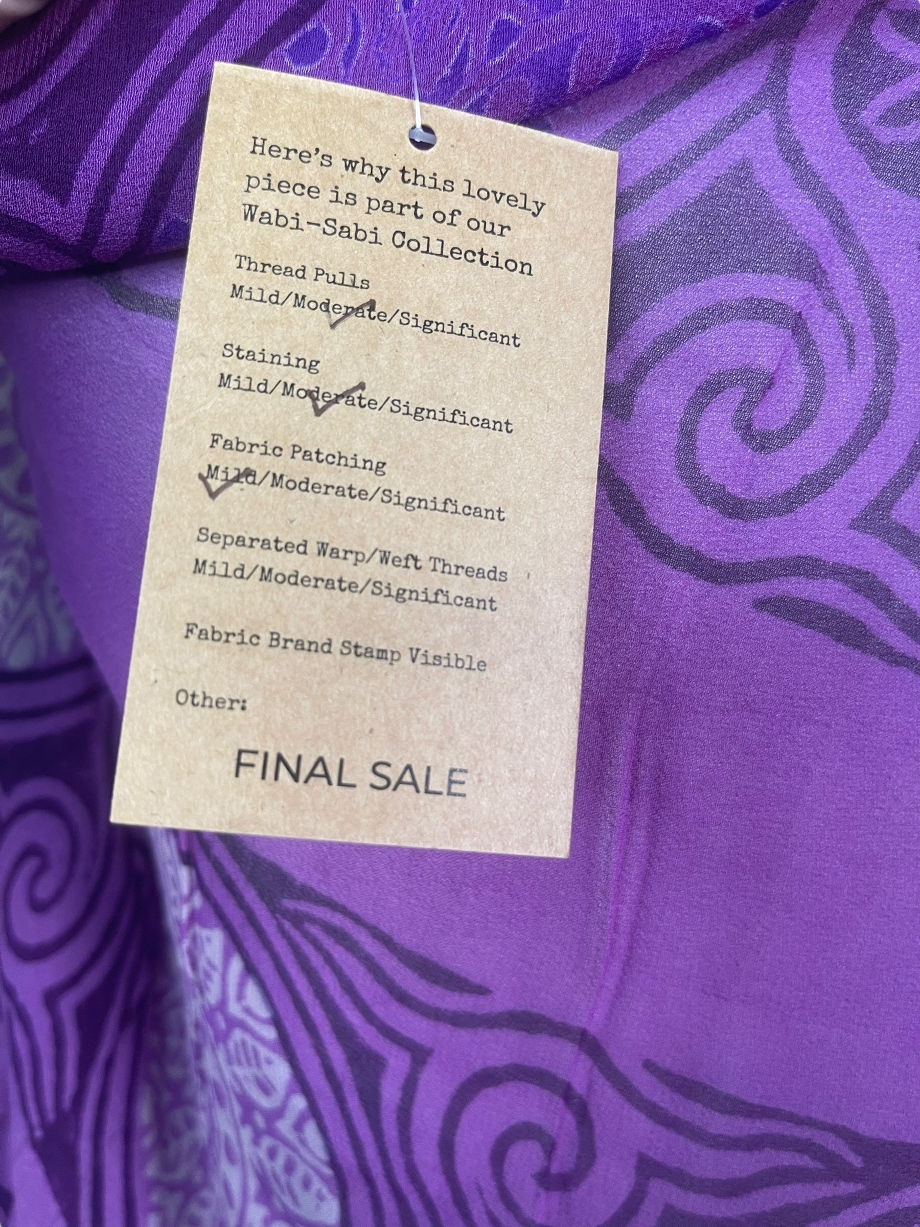 PRG8174 Sheer Wabi Sabi Pure Silk Boxy Babydoll Dress