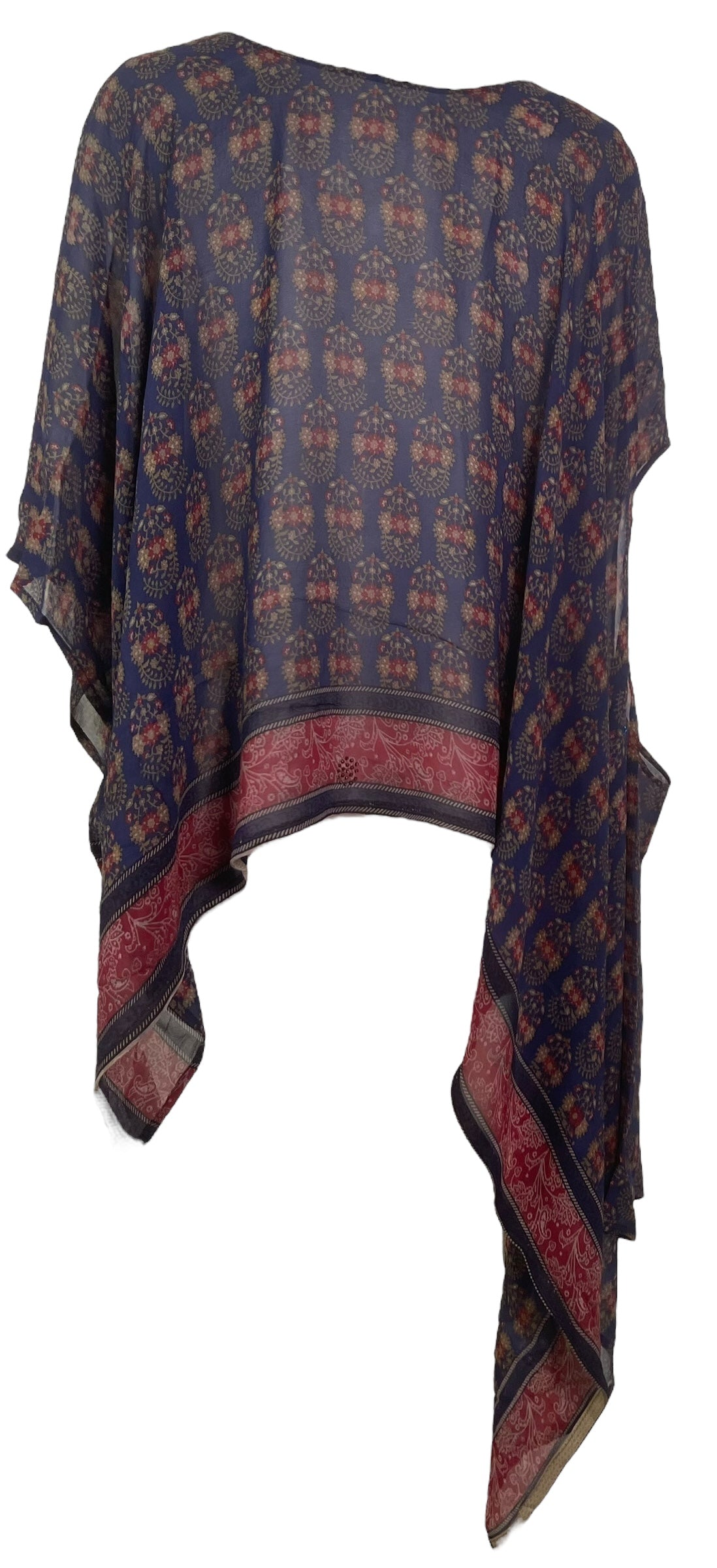 PRG7884 Sheer Avatar Pure Silk Versatile Vest