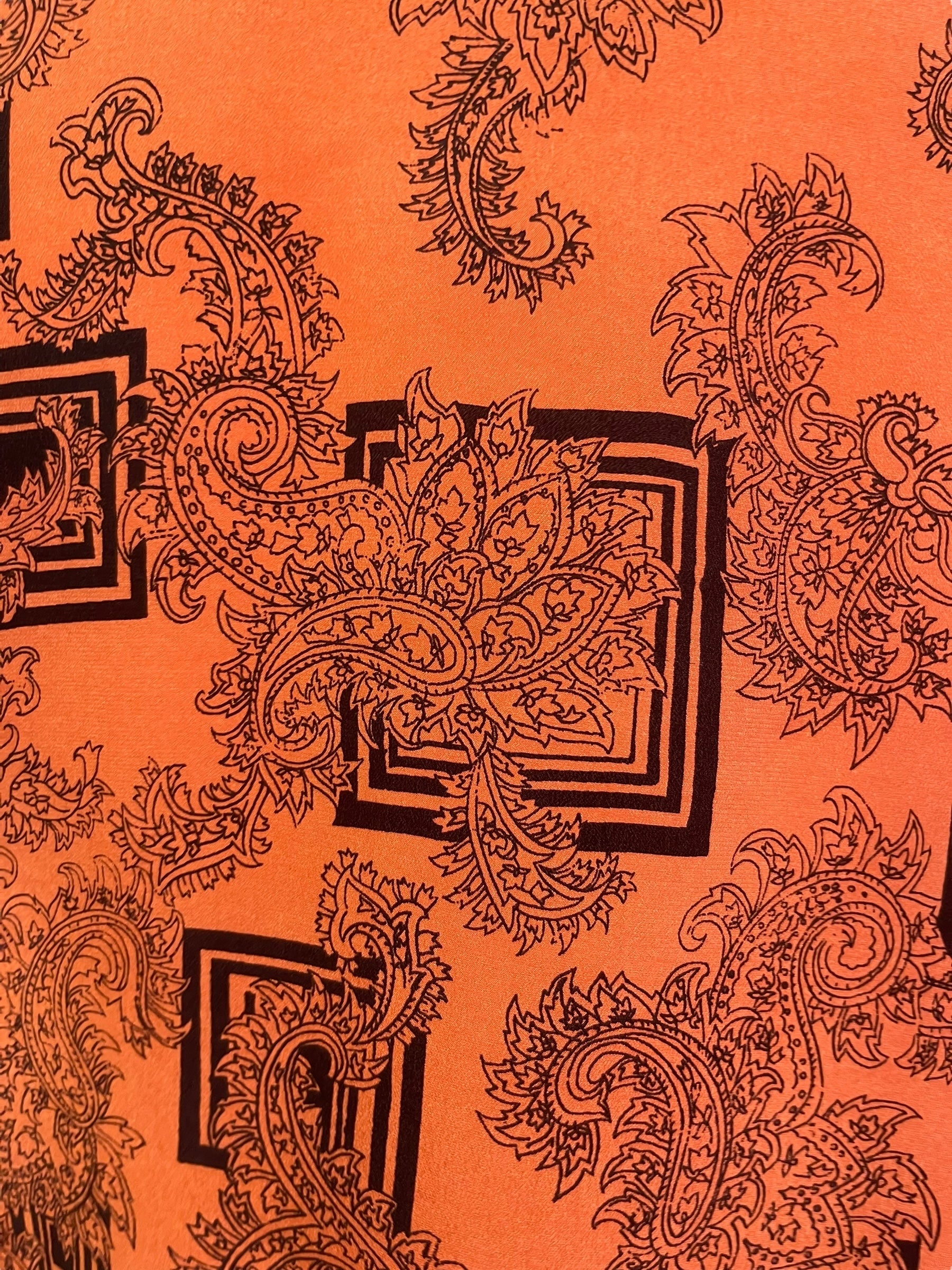 PRC6707 Avatar Pure Silk Side Slit Top