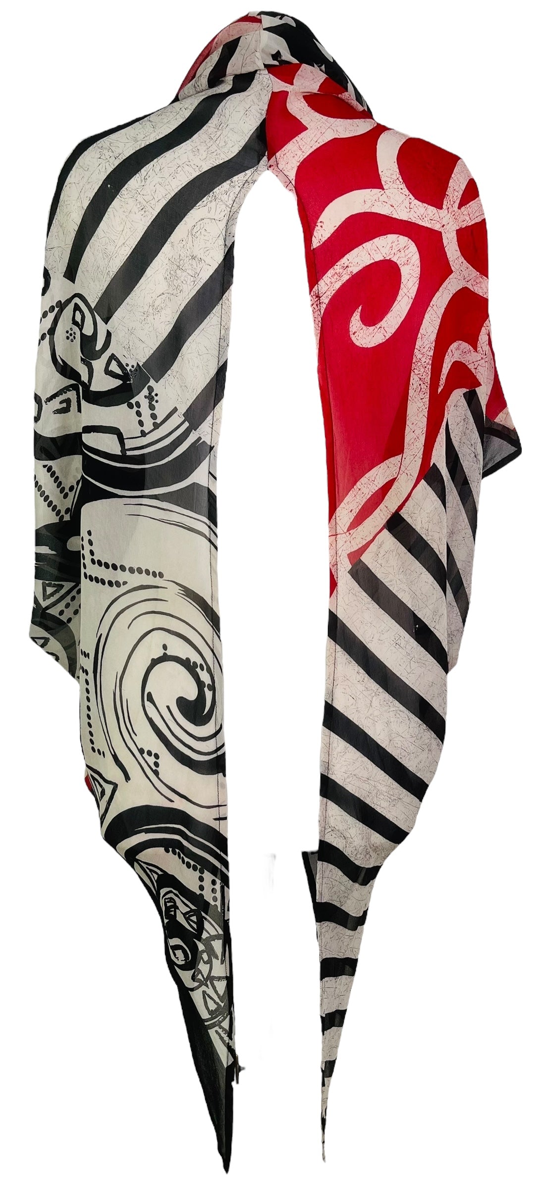 PRG7590 Sheer Wabi Sabi Pure Silk Cardigan