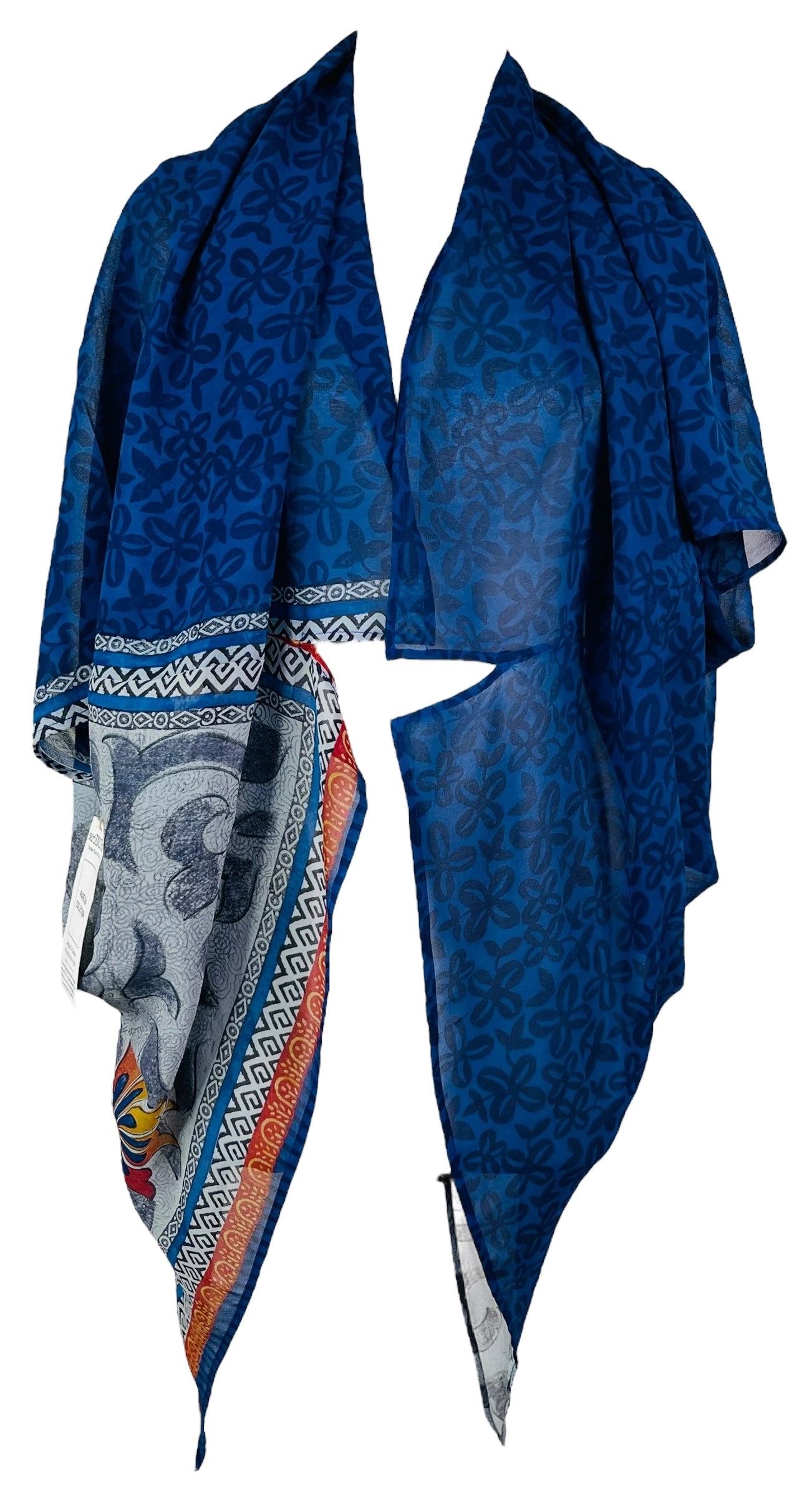 PRG7576 Sheer Avatar Pure Silk Cardigan
