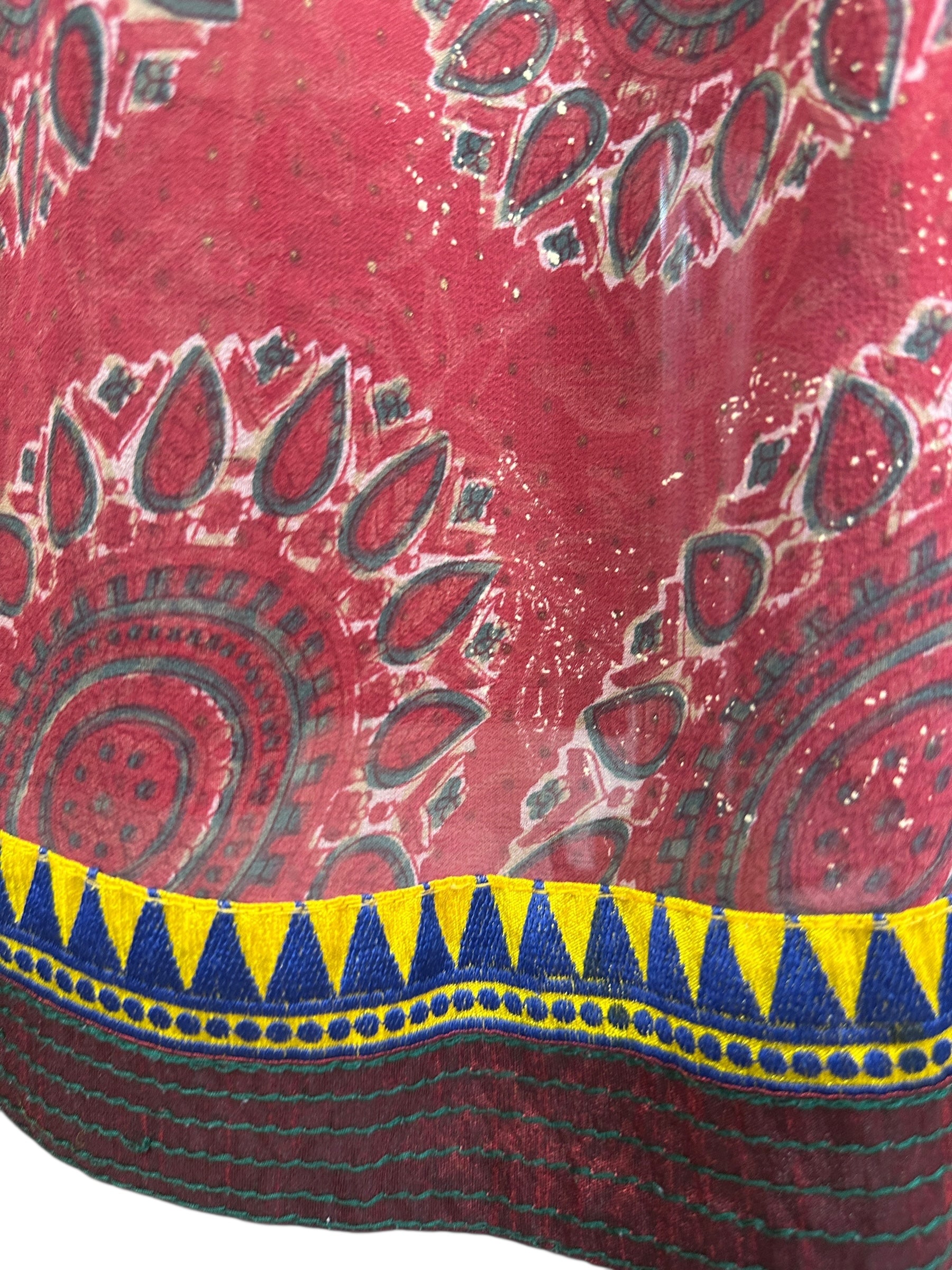 PRG8421 Sheer Avatar Pure Silk Boxy Babydoll Dress