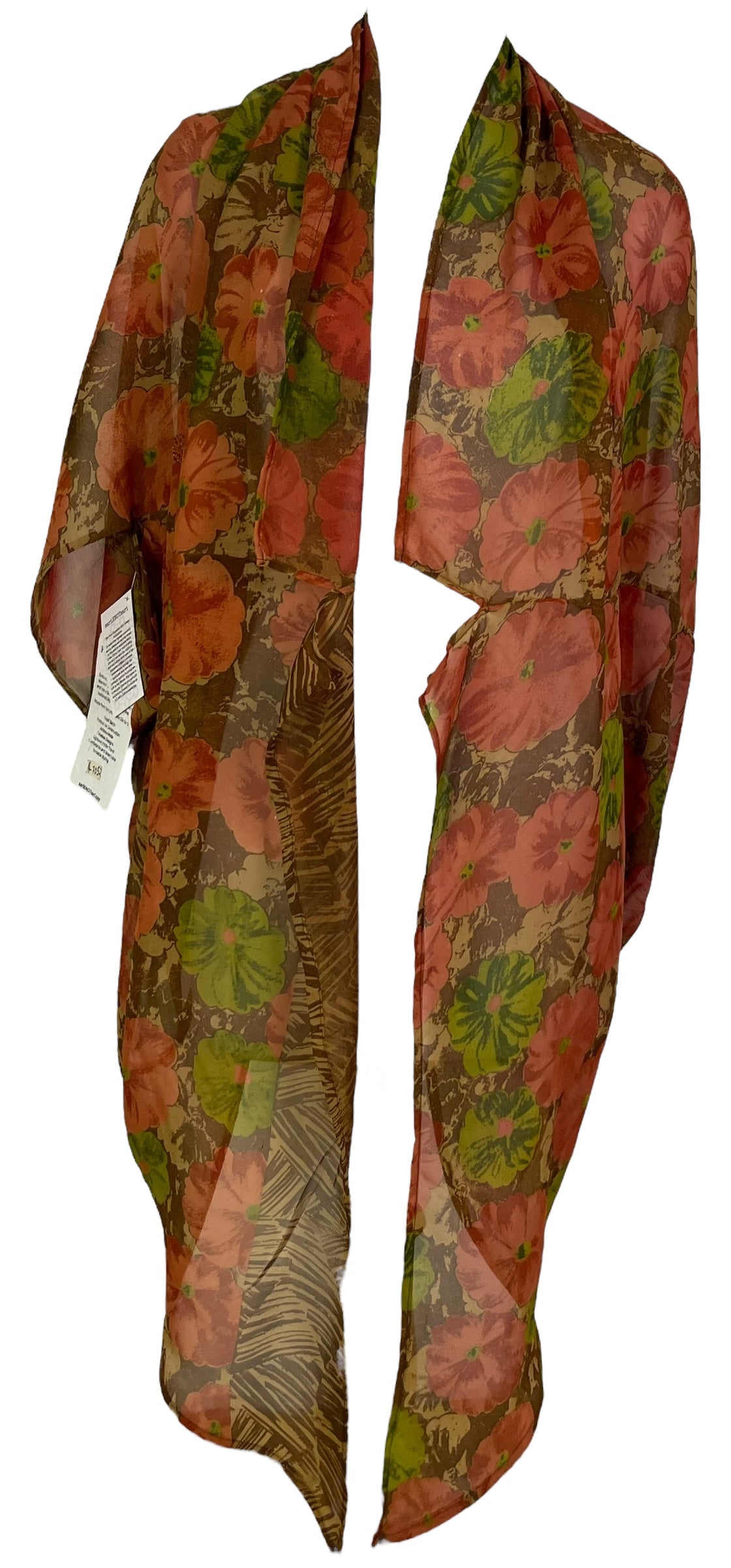 PRG7052 Sheer Avatar Pure Silk Cardigan