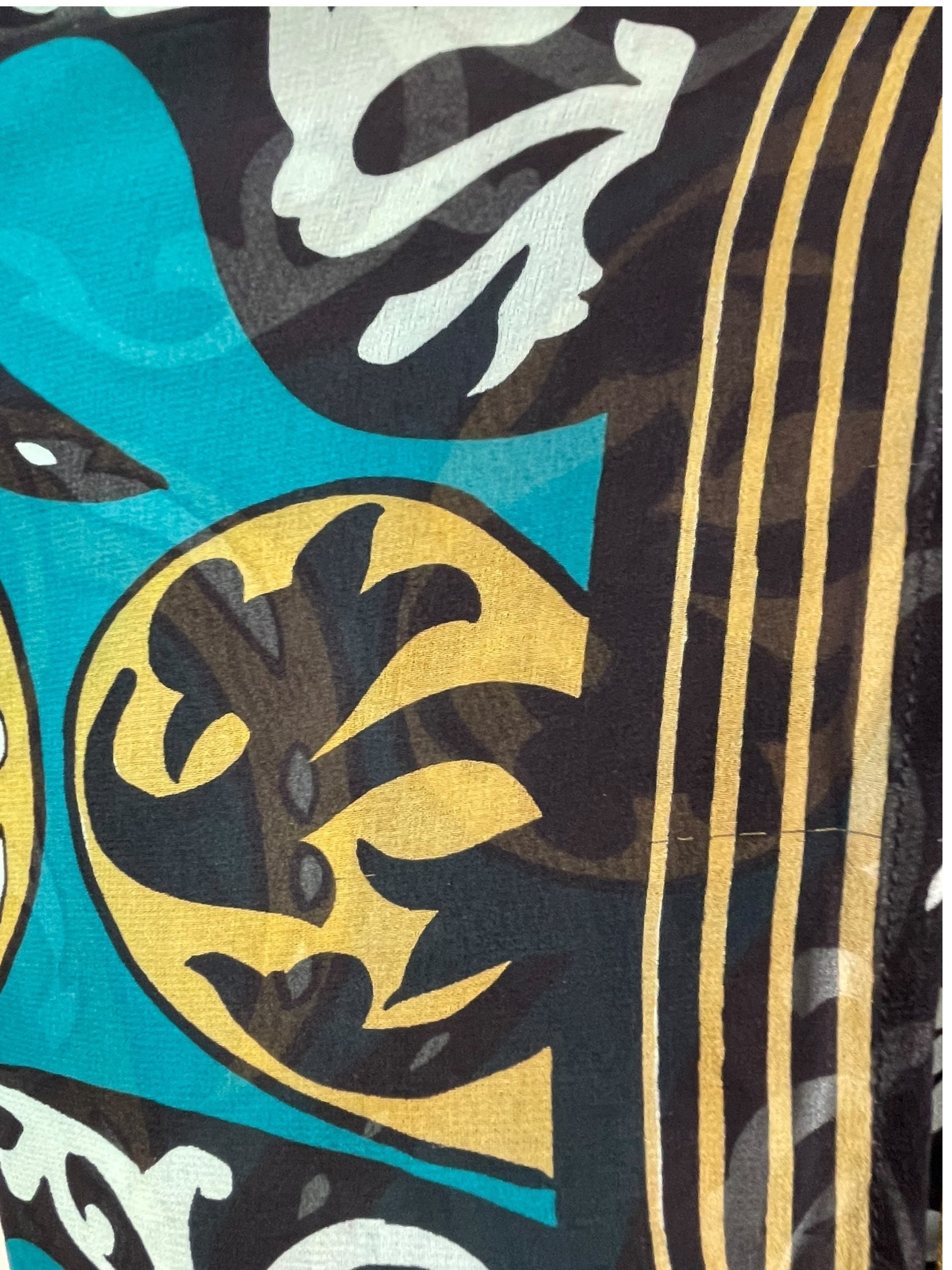 PRG7717 Sheer Wabi Sabi Pure Silk Short Kaftan Tunic with Slits