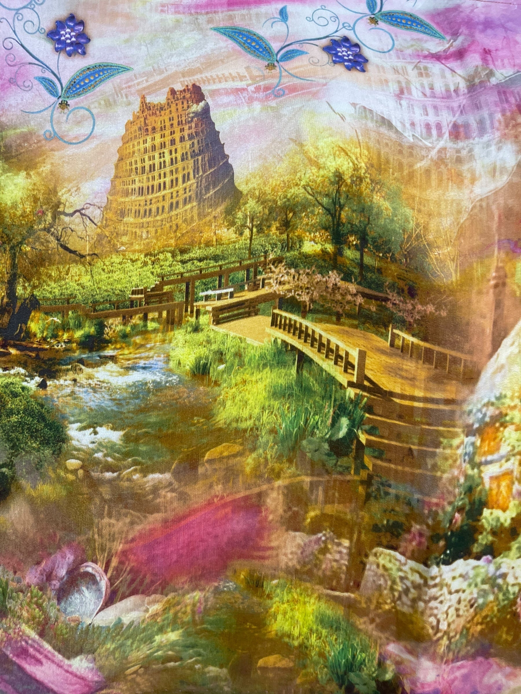 PREVIEW PRC8493  Avatar Pure Silk Capelet Poncho by FEBRUARY2026 – Handmade ethical Poncho from sariKNOTsari using upcycled silk. Designed in Canada for travel and slow fashion, loved from Toronto to LA to Sydney.