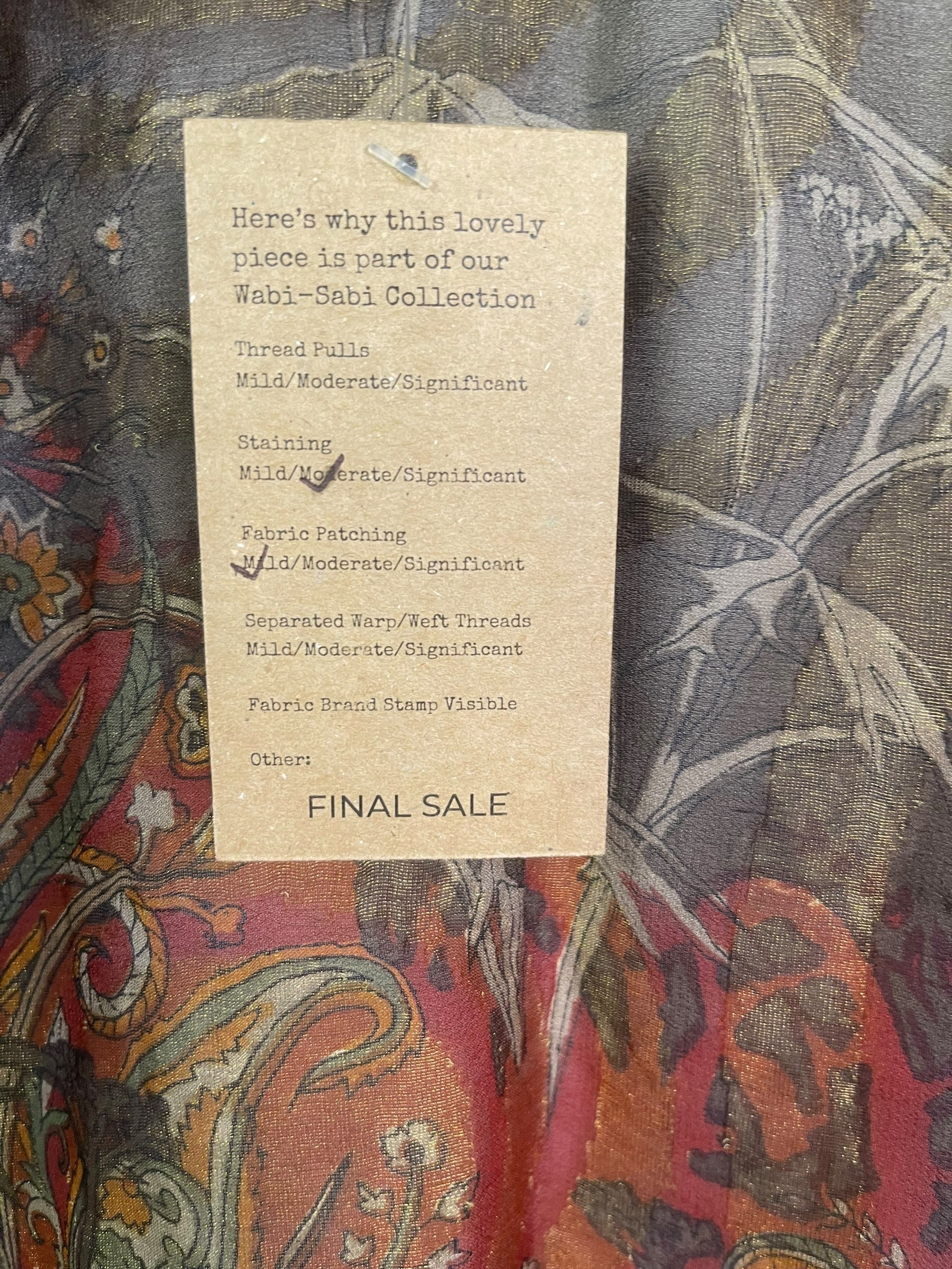 PREVIEW PRG8343 Sheer Pure Silk Wabi Sabi Capelet Poncho