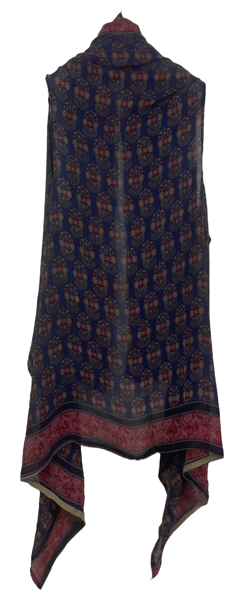 PRG7884 Sheer Avatar Pure Silk Versatile Vest