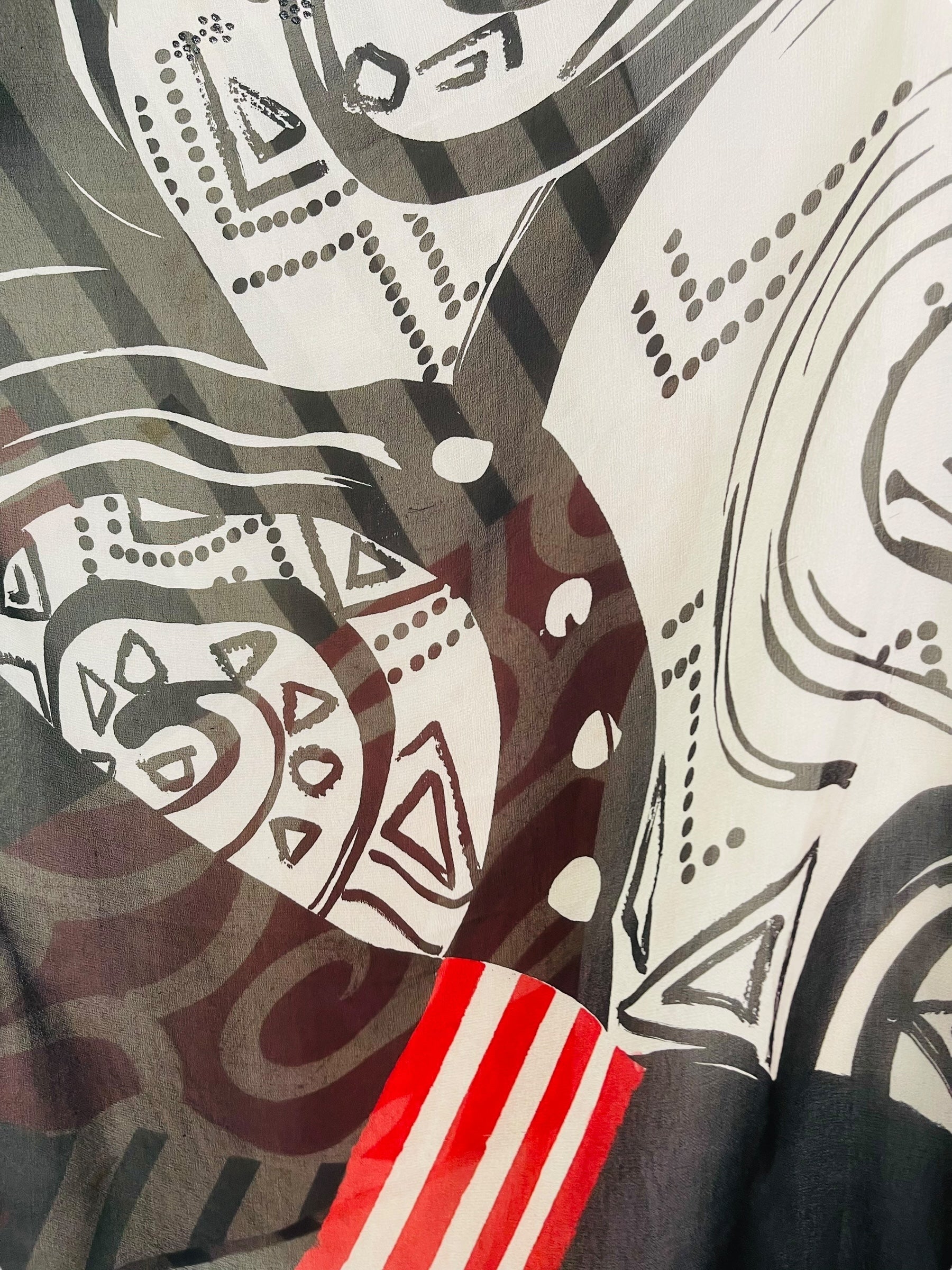 PRG7590 Sheer Wabi Sabi Pure Silk Cardigan