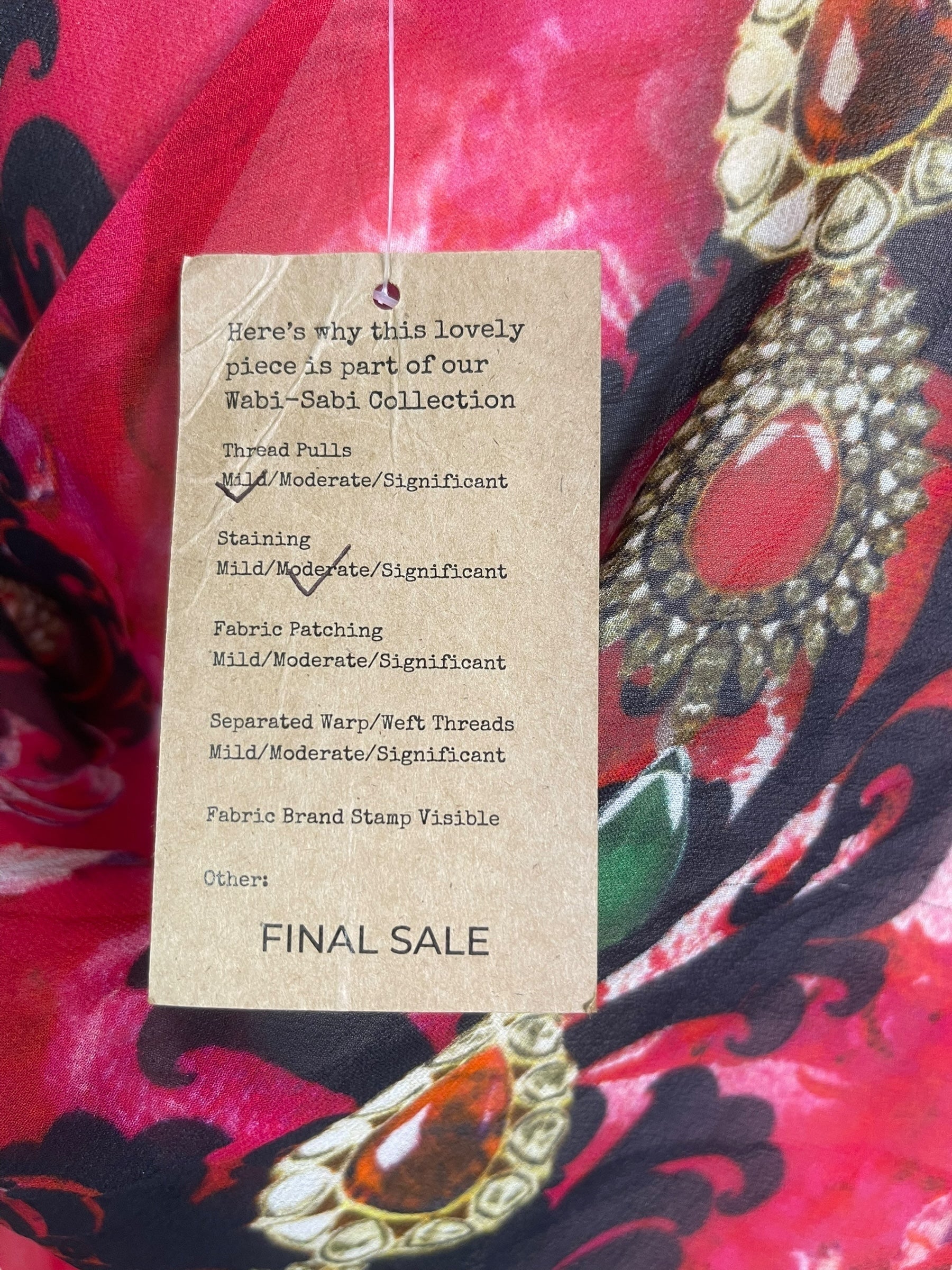 PRG7783 Sheer Wabi Sabi Pure Silk Versatile Vest