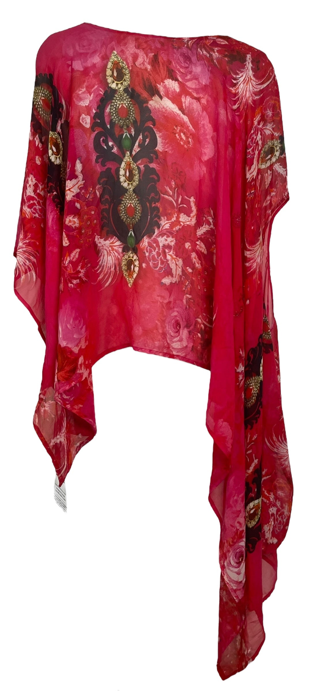 PRG7783 Sheer Wabi Sabi Pure Silk Versatile Vest