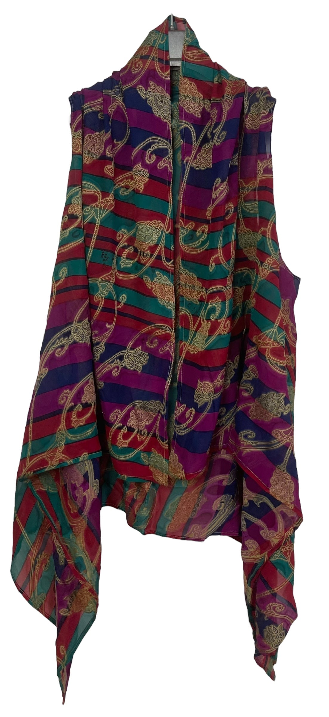 PRG7654A Sheer Avatar Pure Silk Versatile Vest