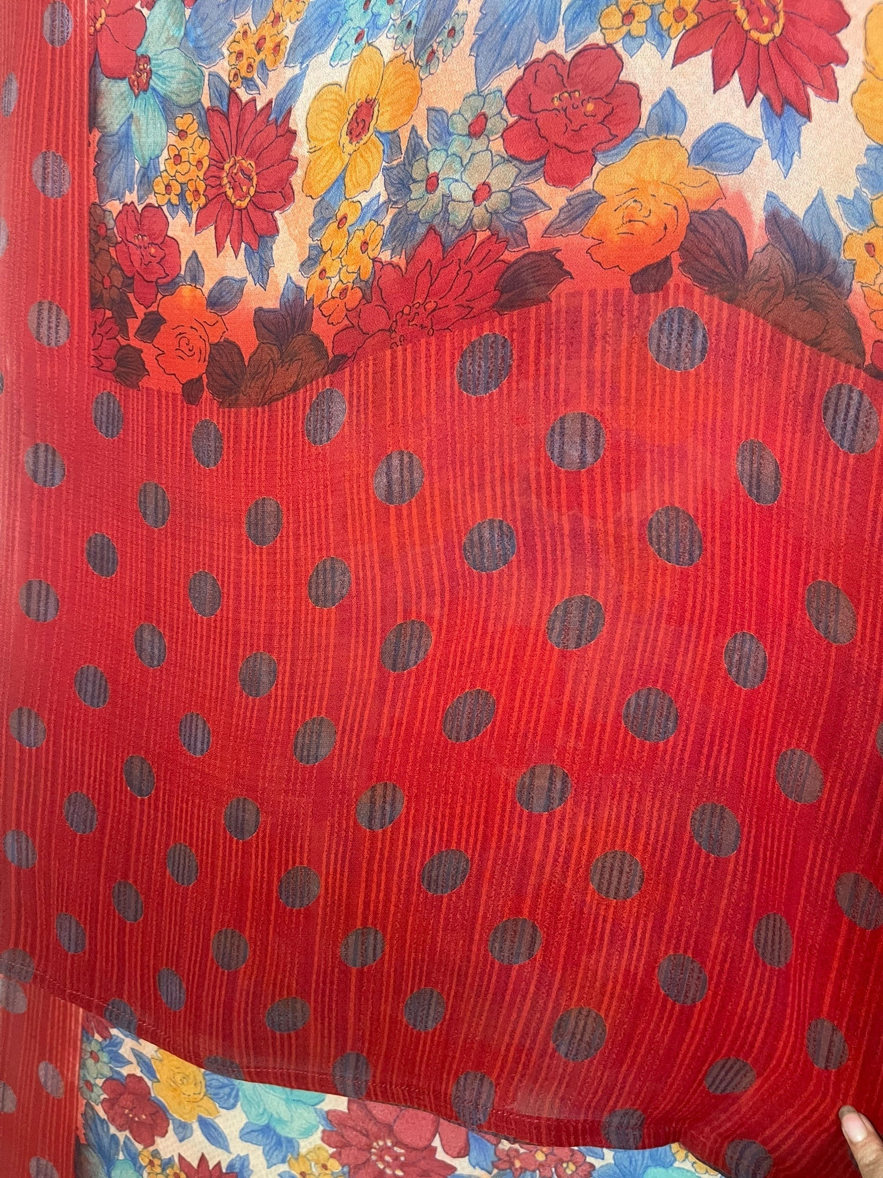 PRG8533 Sheer Wabi Sabi Pure Silk Hi Lo Top