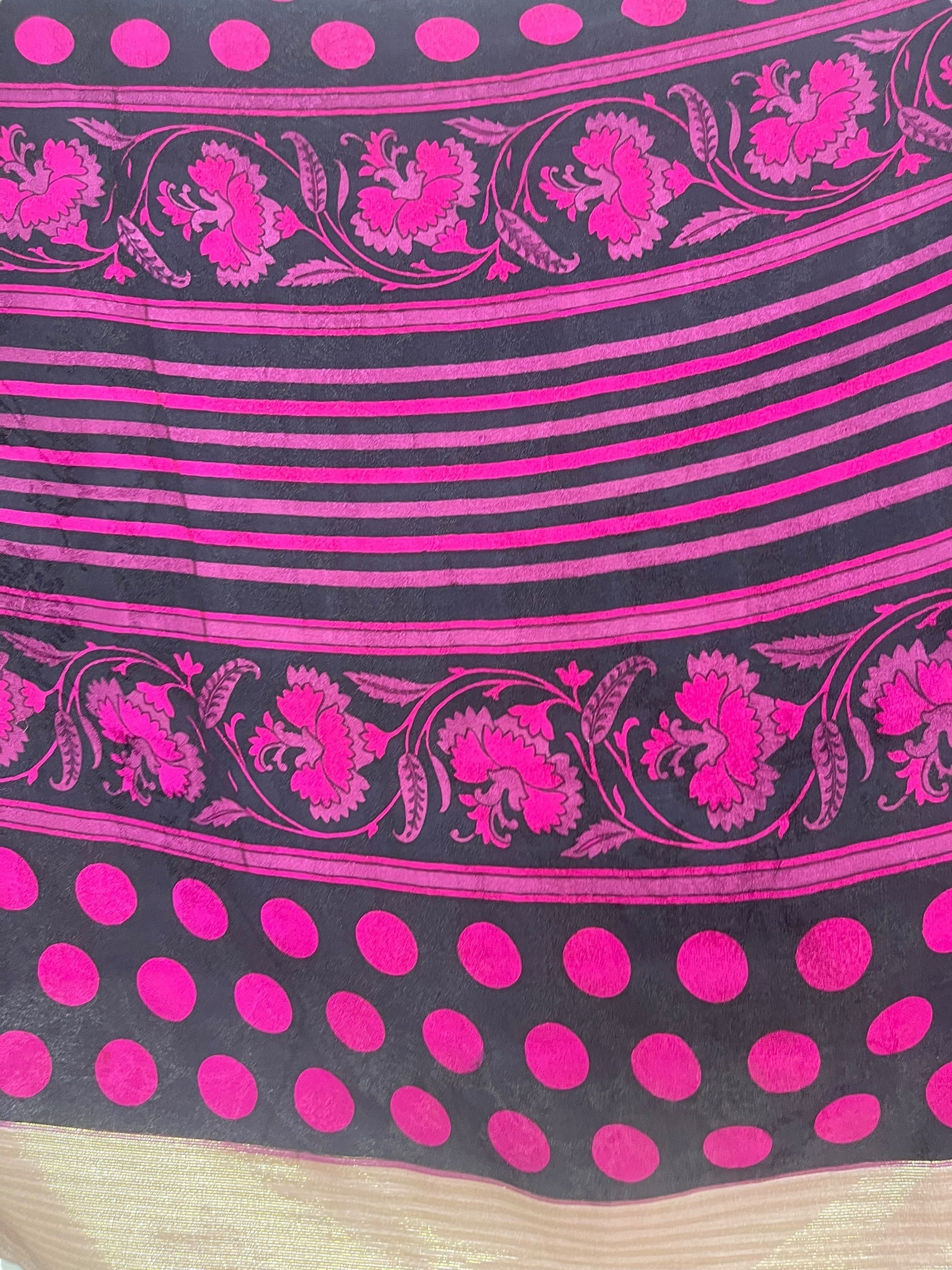 PRC7504 Avatar Pure Silk Capelet Poncho