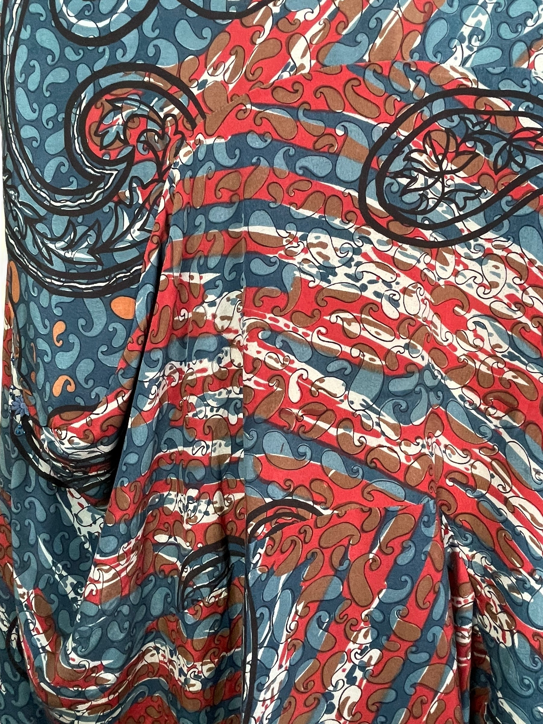 PRC7818 Wabi Sabi Pure Silk Sculptural Long Tunic Dress