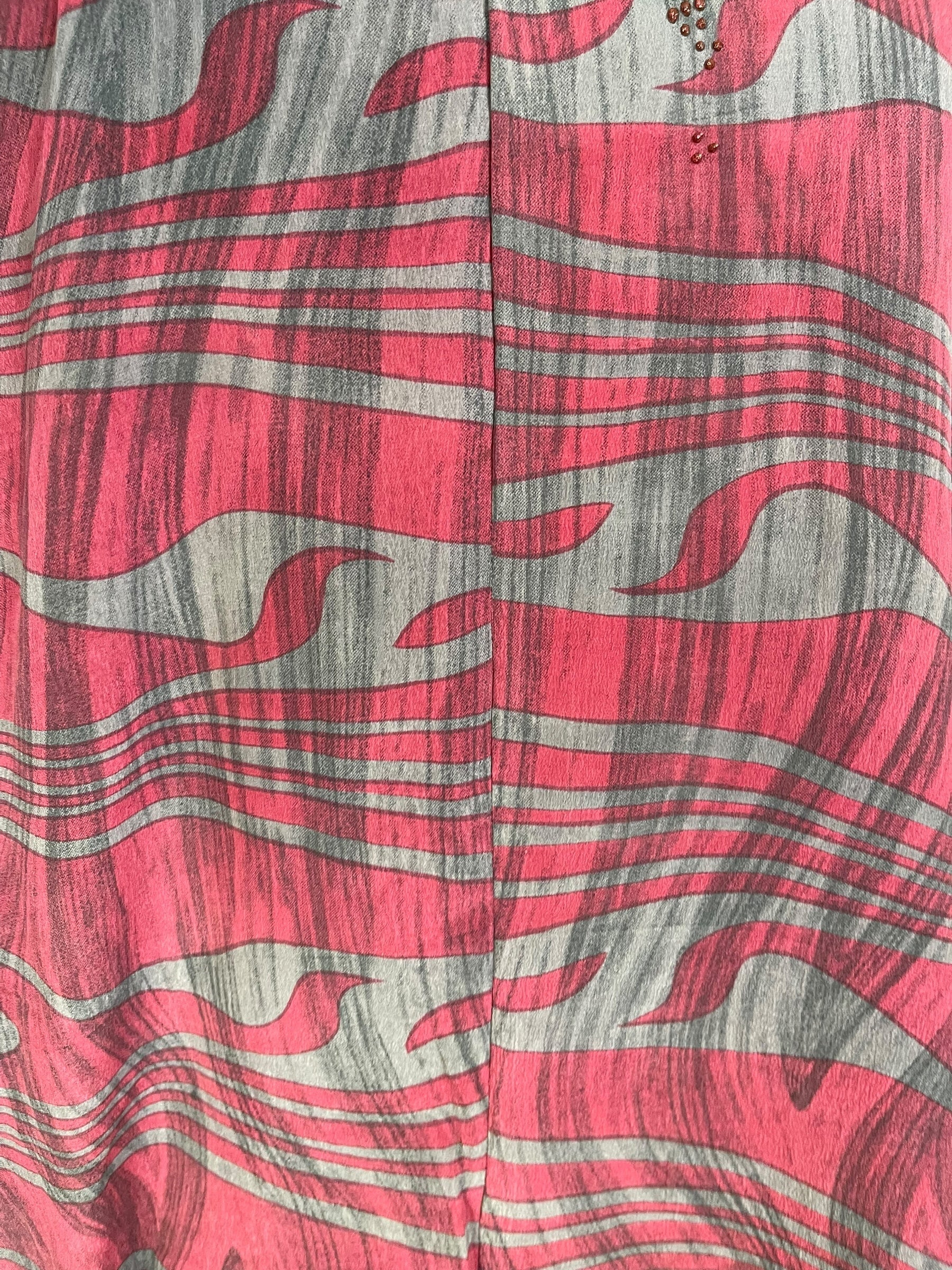 PRC7284 Avatar Pure Silk Waterfall Top