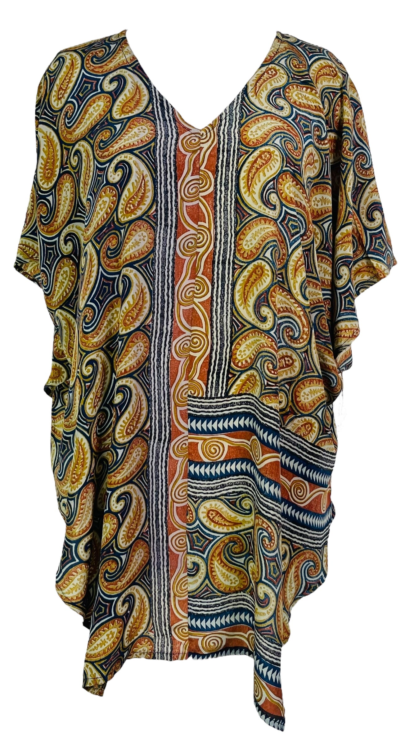 PRC7554 Avatar Pure Silk Waterfall Top