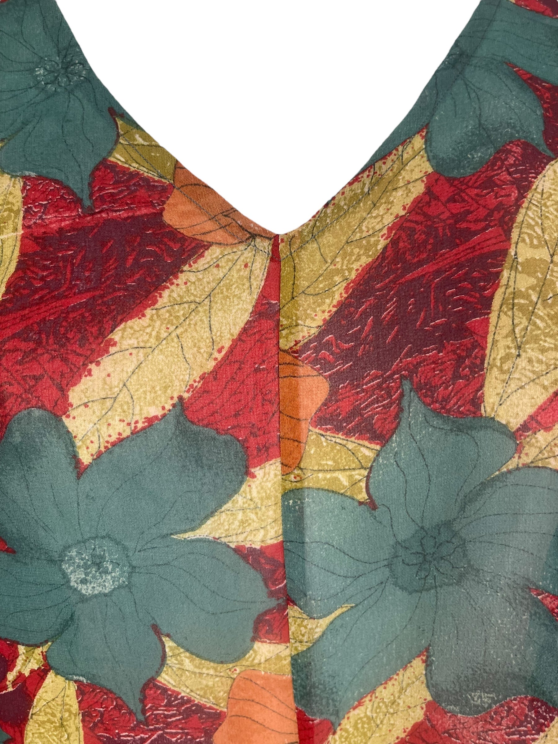 PRG8120 Sheer Avatar Pure Silk Waterfall Top