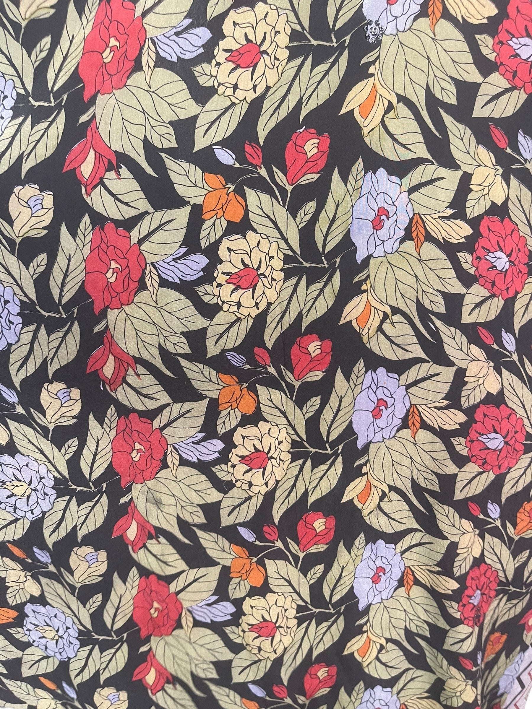 PRC8558 Wabi Sabi Pure Silk Kimono Sleeved Duster with Belt