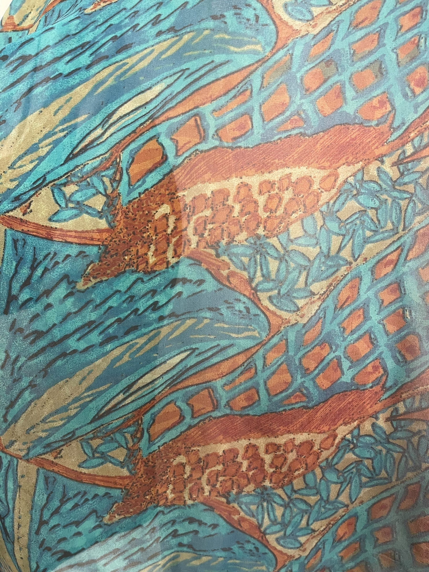 PRG8443 Wabi Sabi Pure Silk Long Tunic with Side Ties