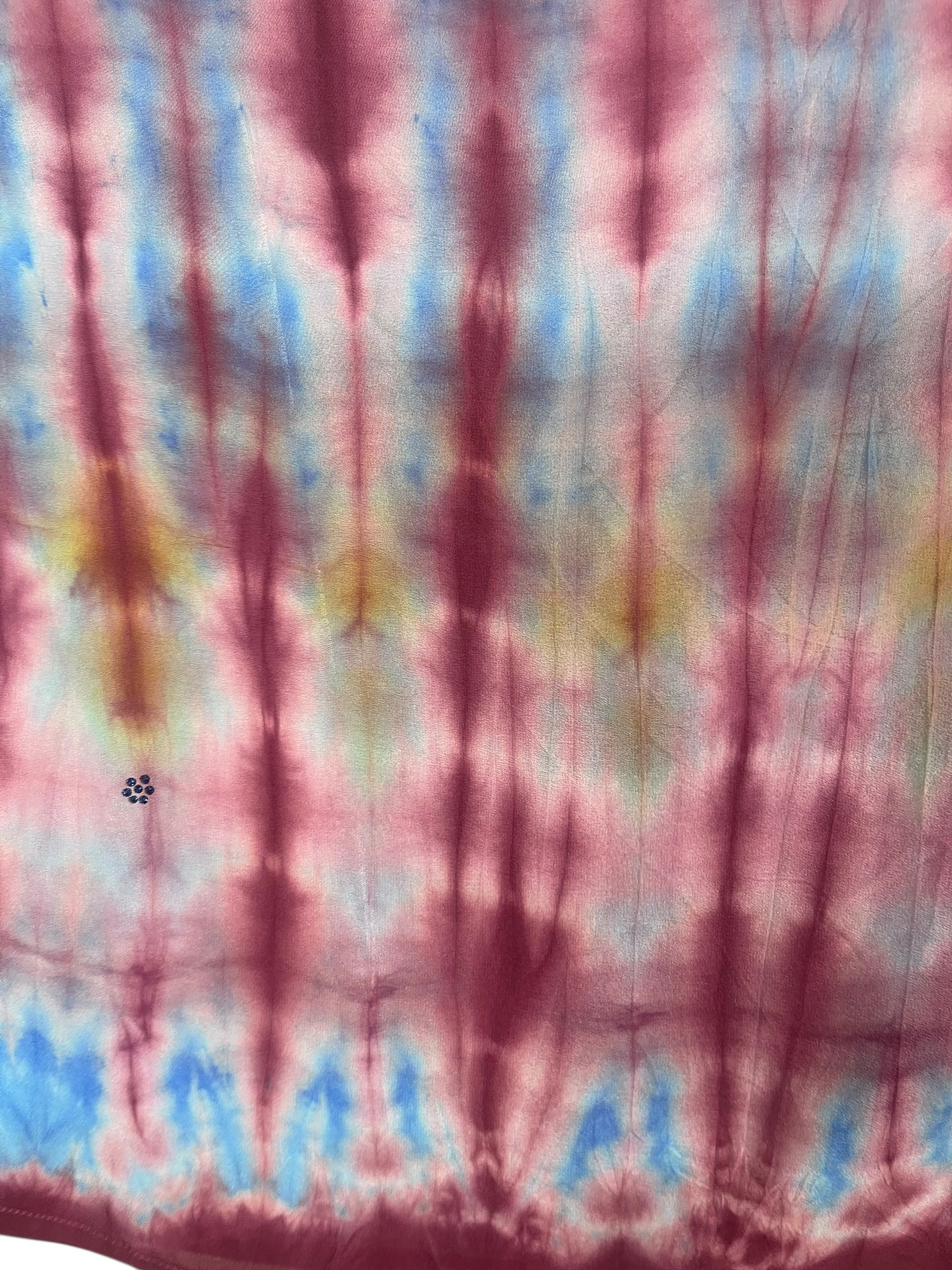 PREVIEW PRC8323 Avatar Pure Silk Capelet Poncho by FEBRUARY2026 – Handmade ethical Poncho from sariKNOTsari using upcycled silk. Designed in Canada for travel and slow fashion, loved from Toronto to LA to Sydney.