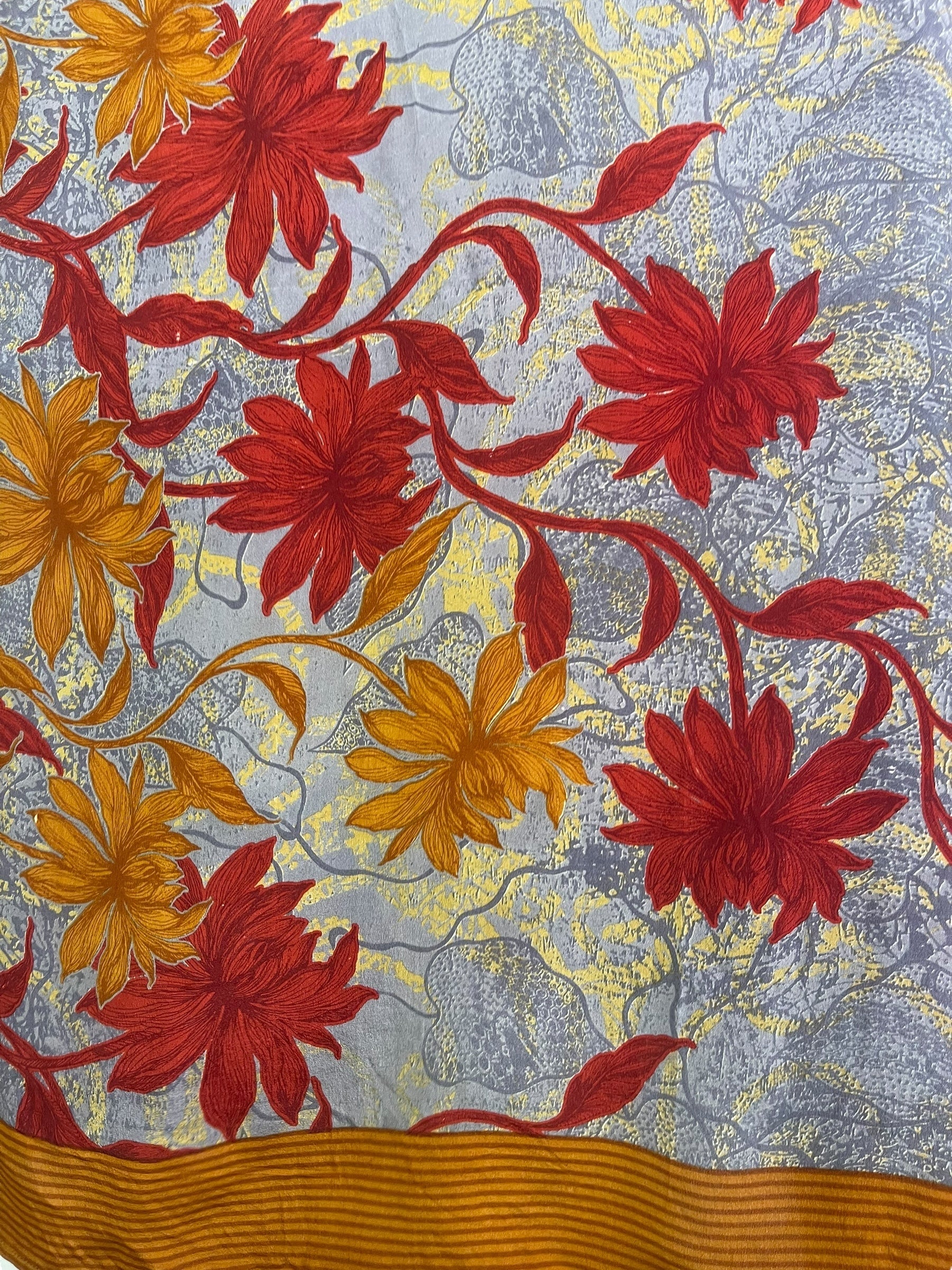 PRC7767 Avatar Pure Silk Midi Length Kaftan