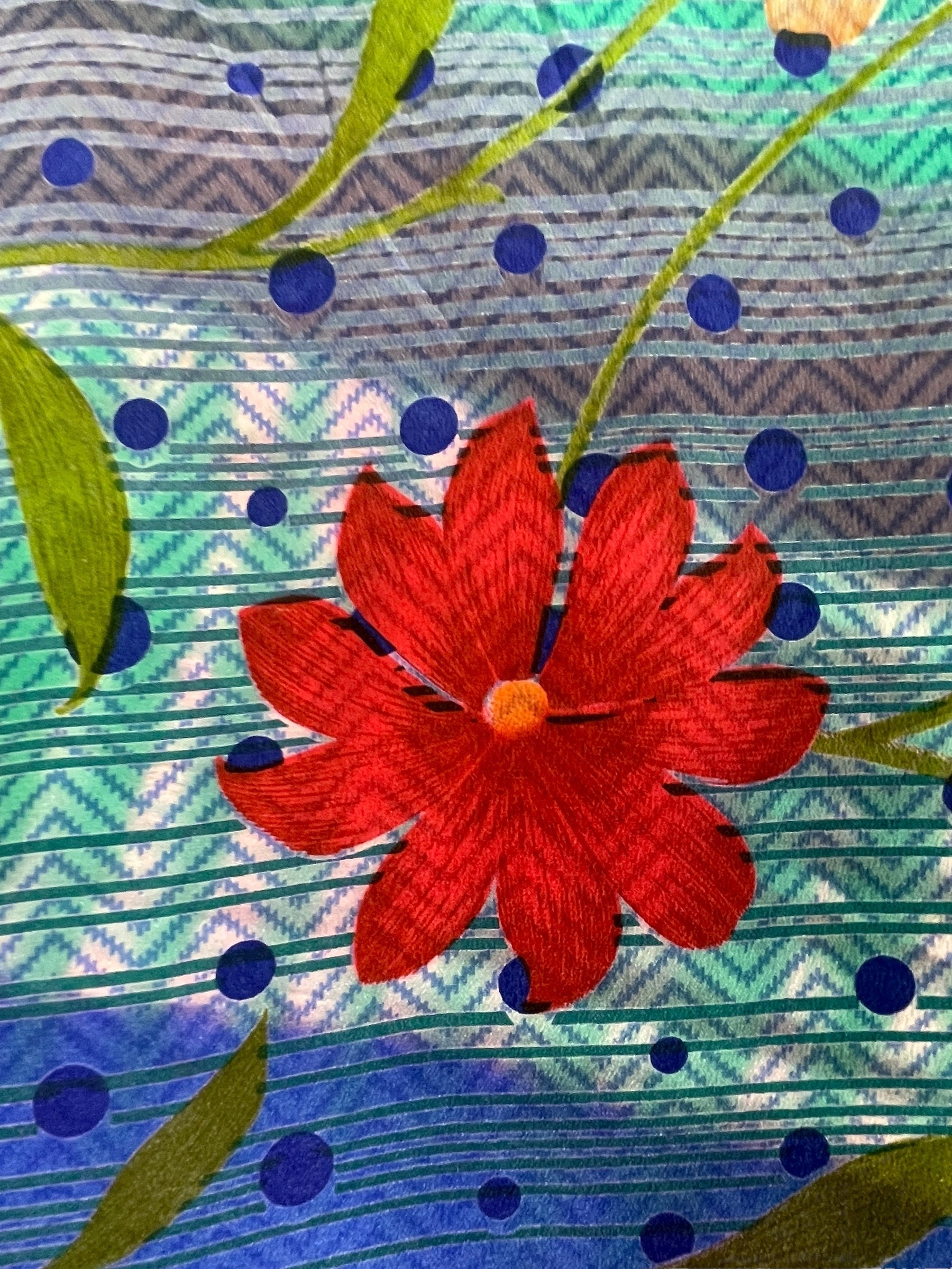 PRC6727 Avatar Pure Silk Side Slit Top