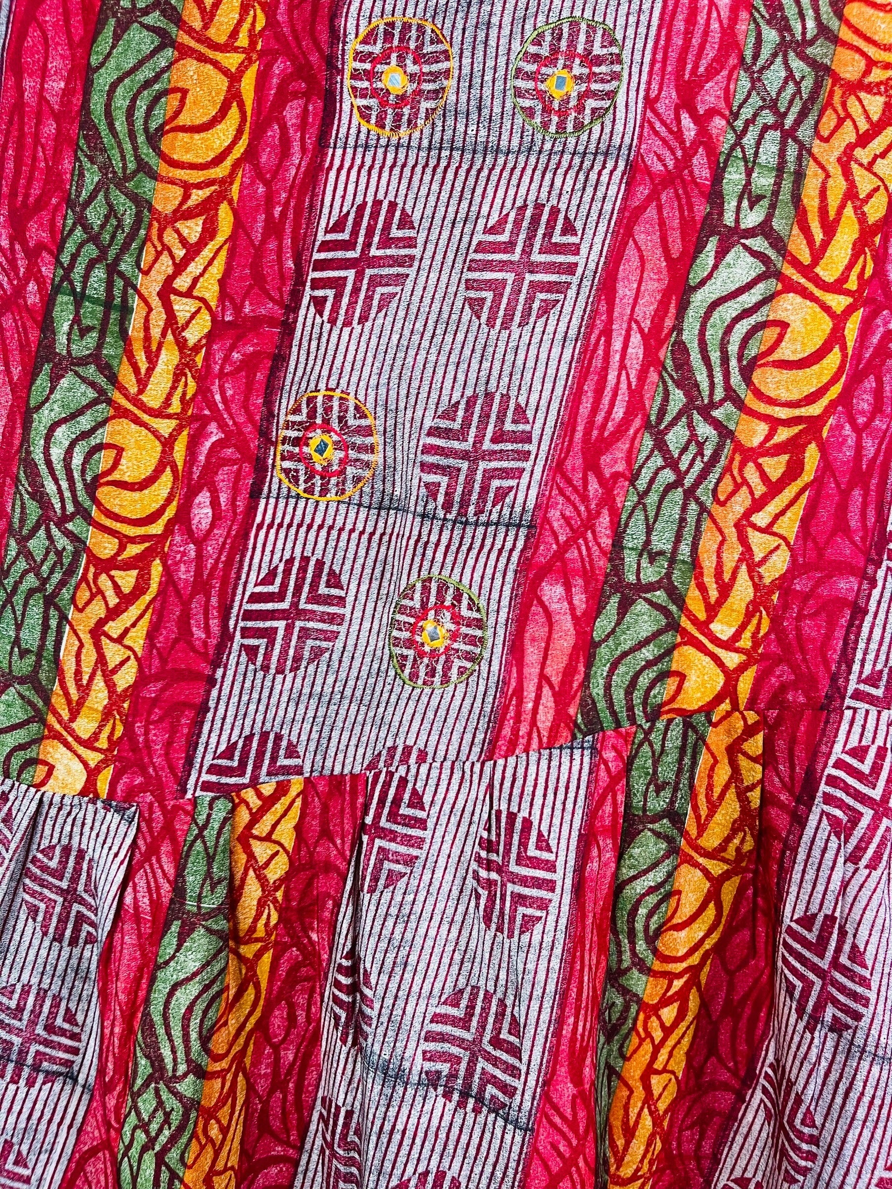 PRC7447 Avatar Pure Silk Boxy Babydoll Dress