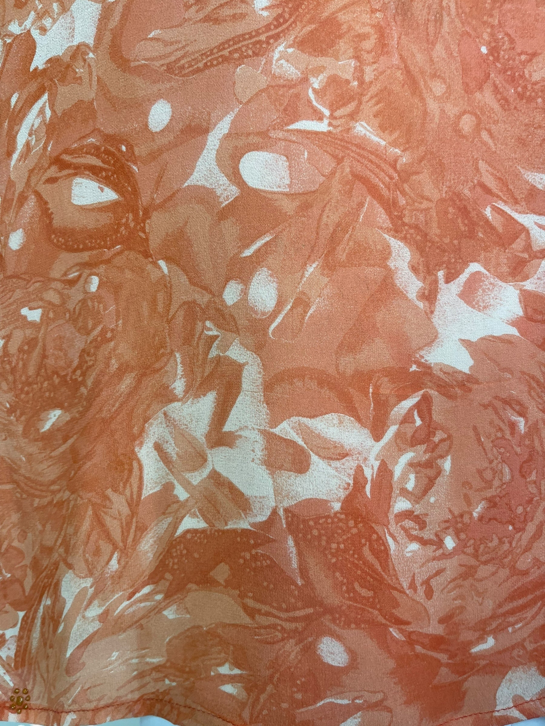 PREVIEW PRG8440 Sheer Avatar Pure Silk Side Slit Top