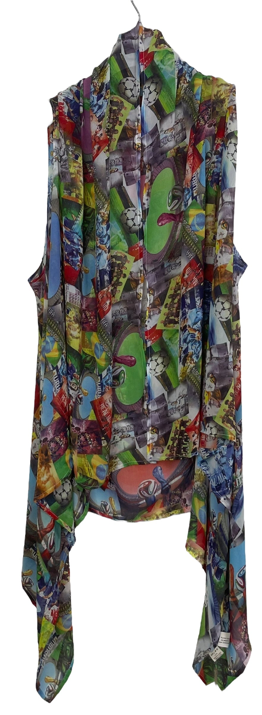 PRG8033 Sheer Avatar Pure Silk Versatile Vest