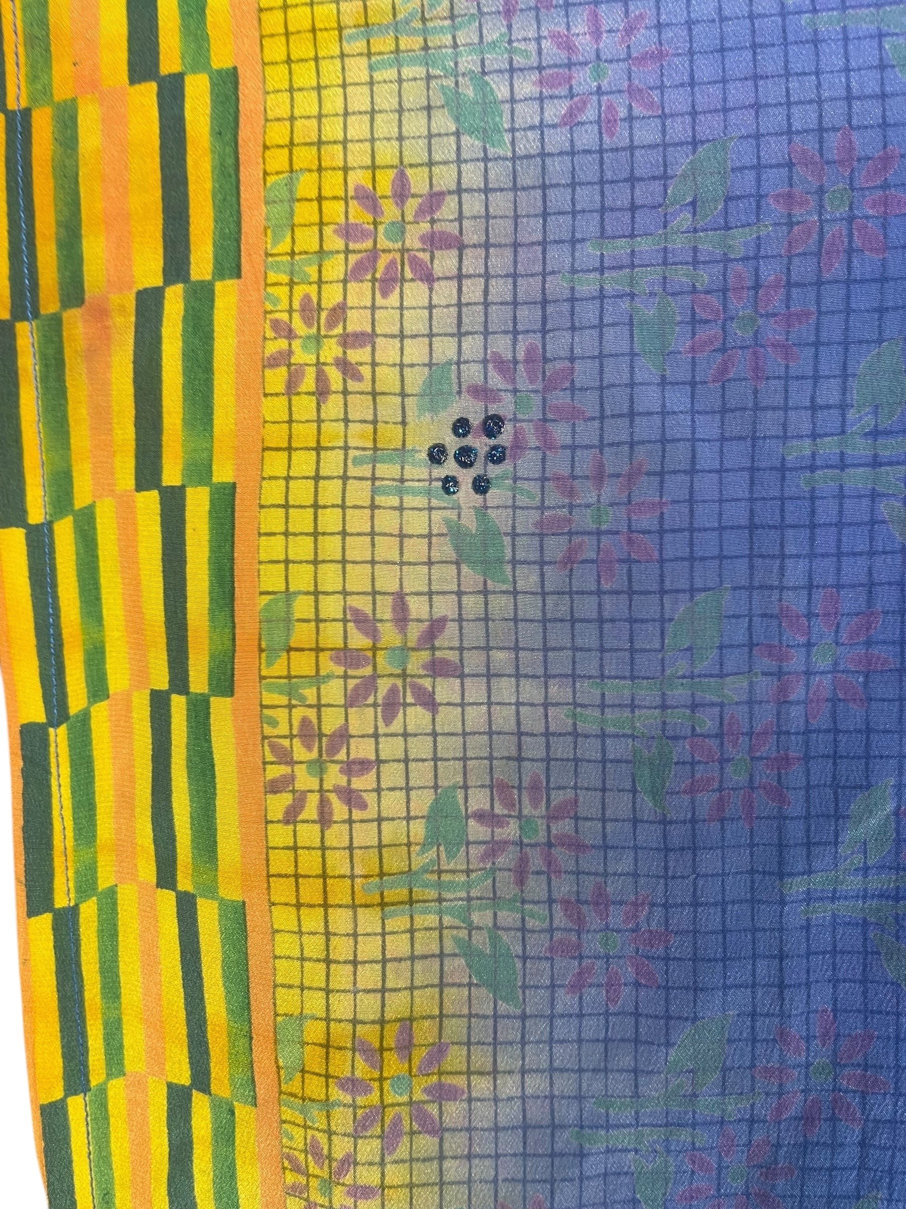 PRC8502 Avatar Pure Silk Kimono-Sleeved Jacket with Belt