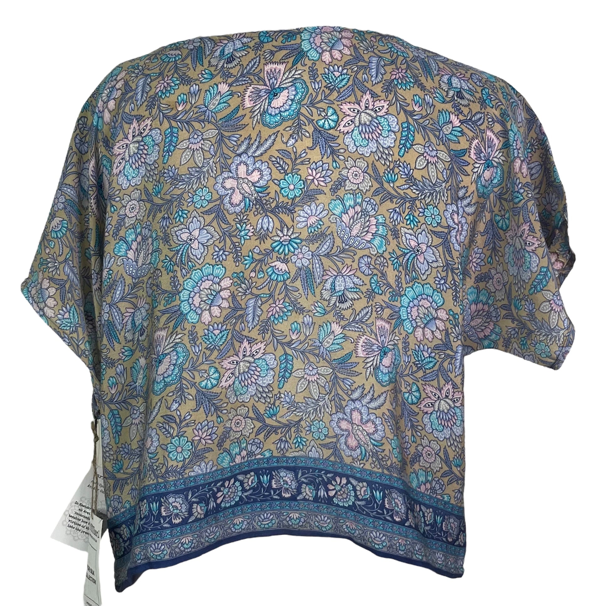 PRC5648 Avatar Pure Silk Boxy Top