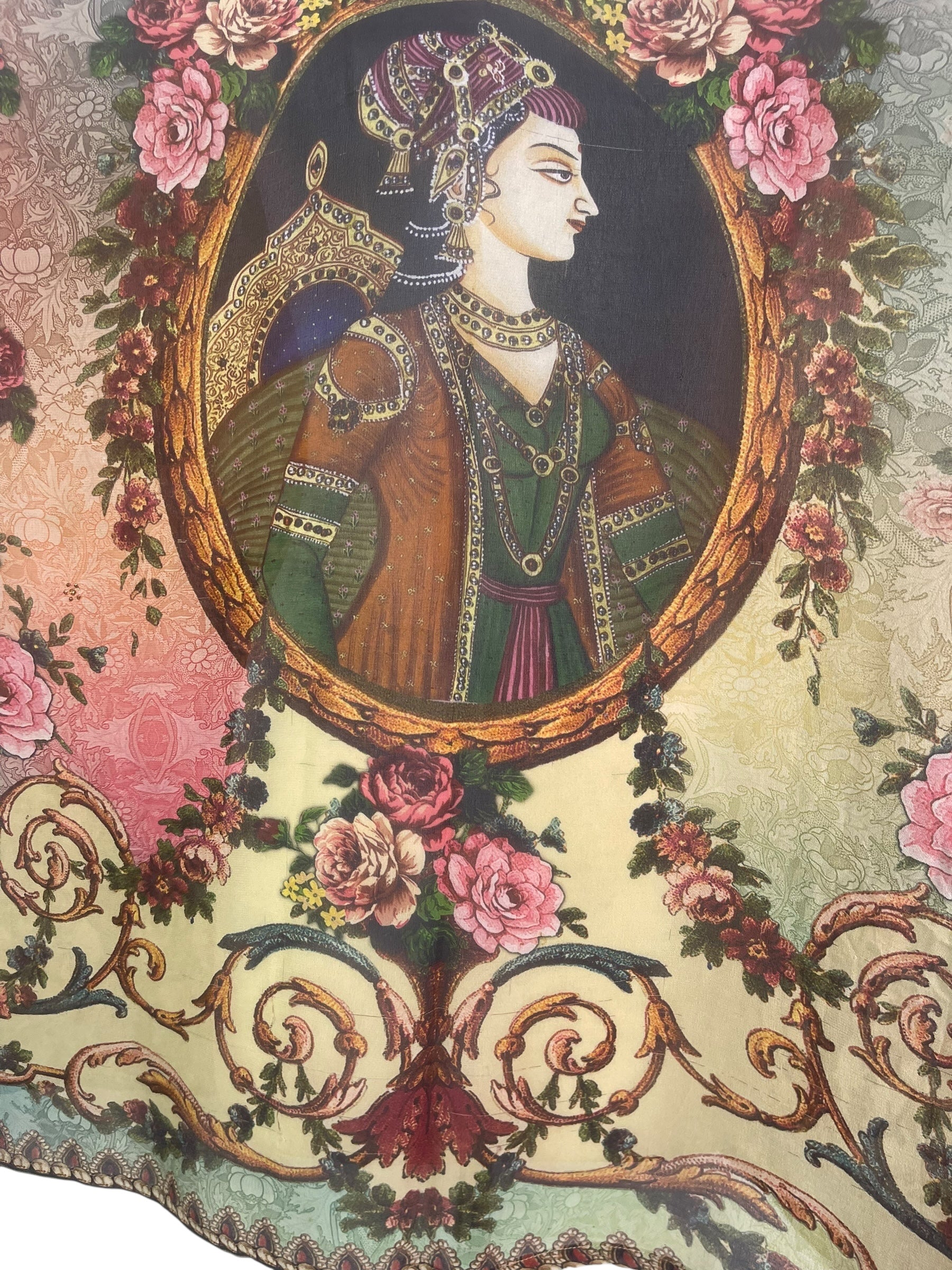 PREVIEW PRG8615 Sheer Wabi Sabi Pure Silk Short Kaftan Tunic With Slits