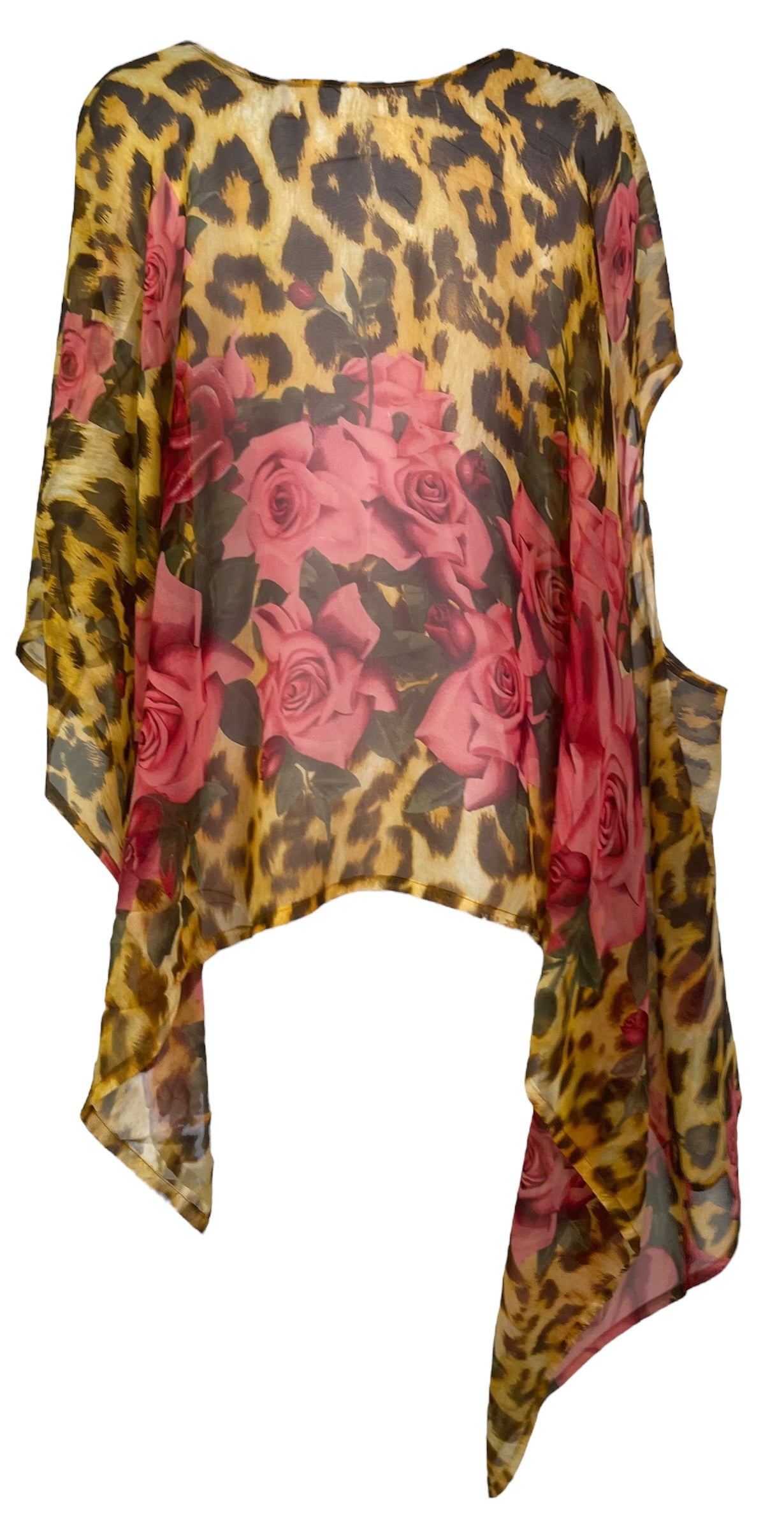 PRG7433B Sheer Wabi Sabi Pure Silk Versatile Vest