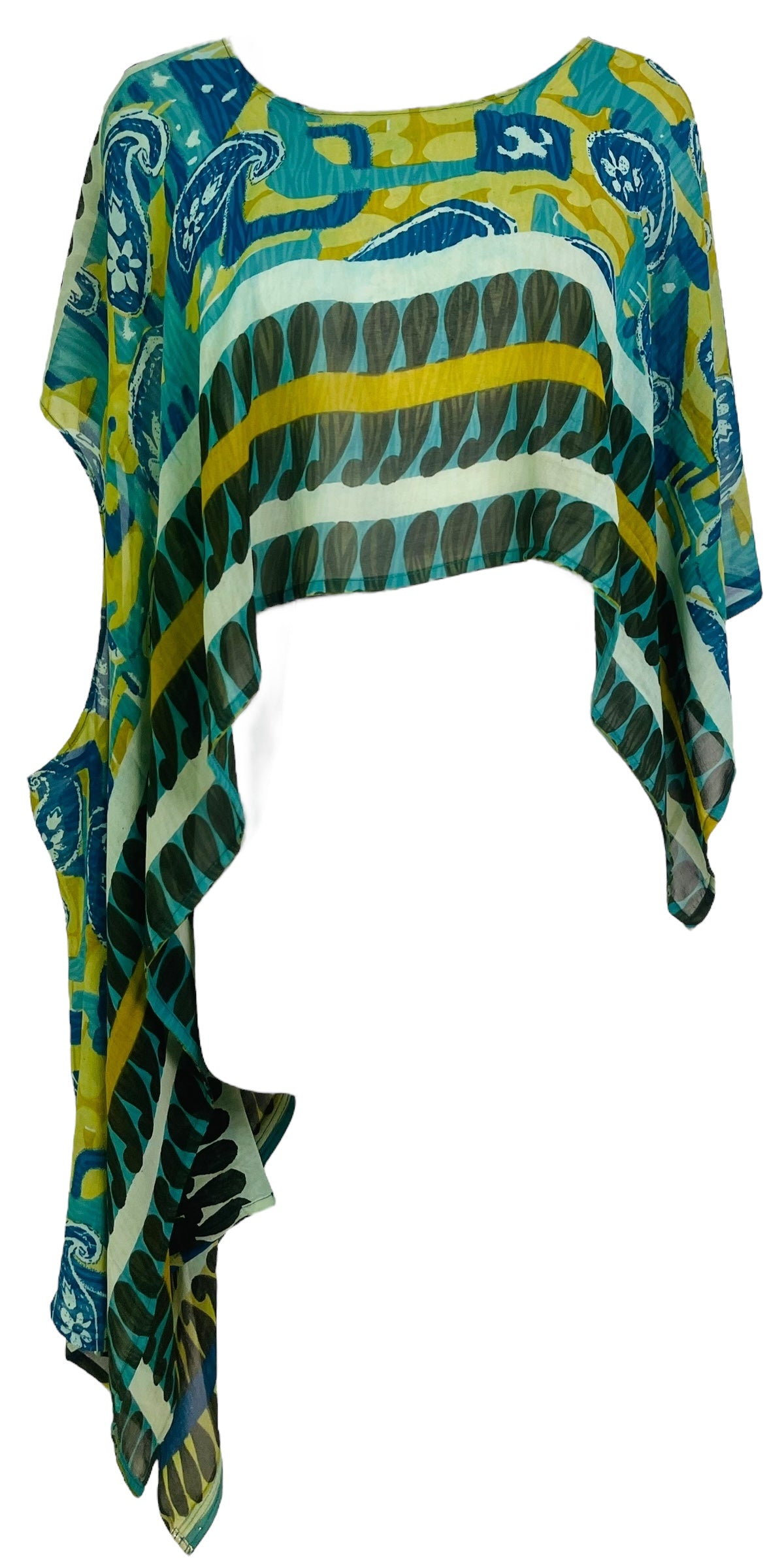 PRG7429 Sheer Wabi Sabi Pure Silk Versatile Vest