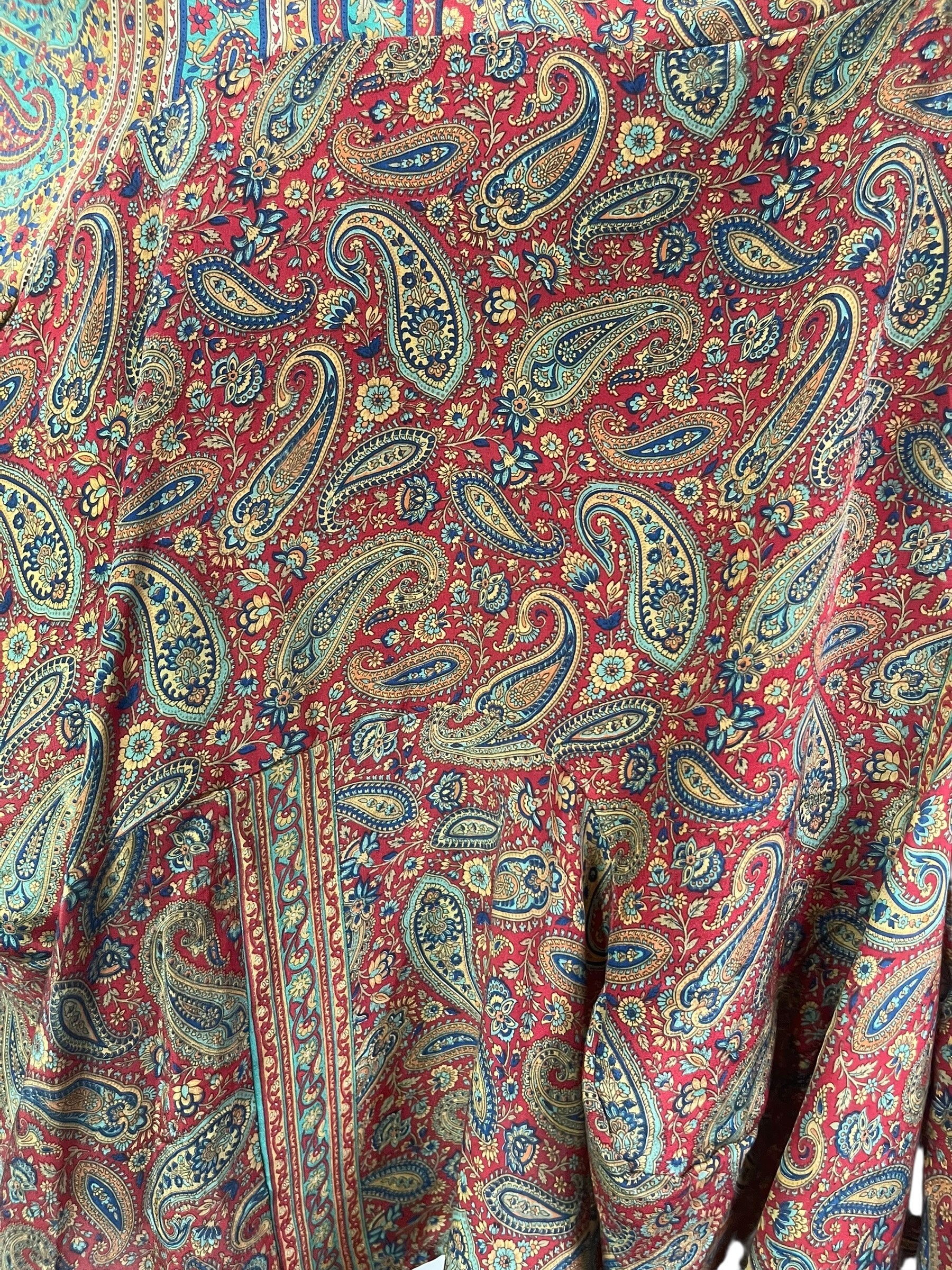 PRC7889 Avatar Pure Silk Sculptural Long Tunic Dress